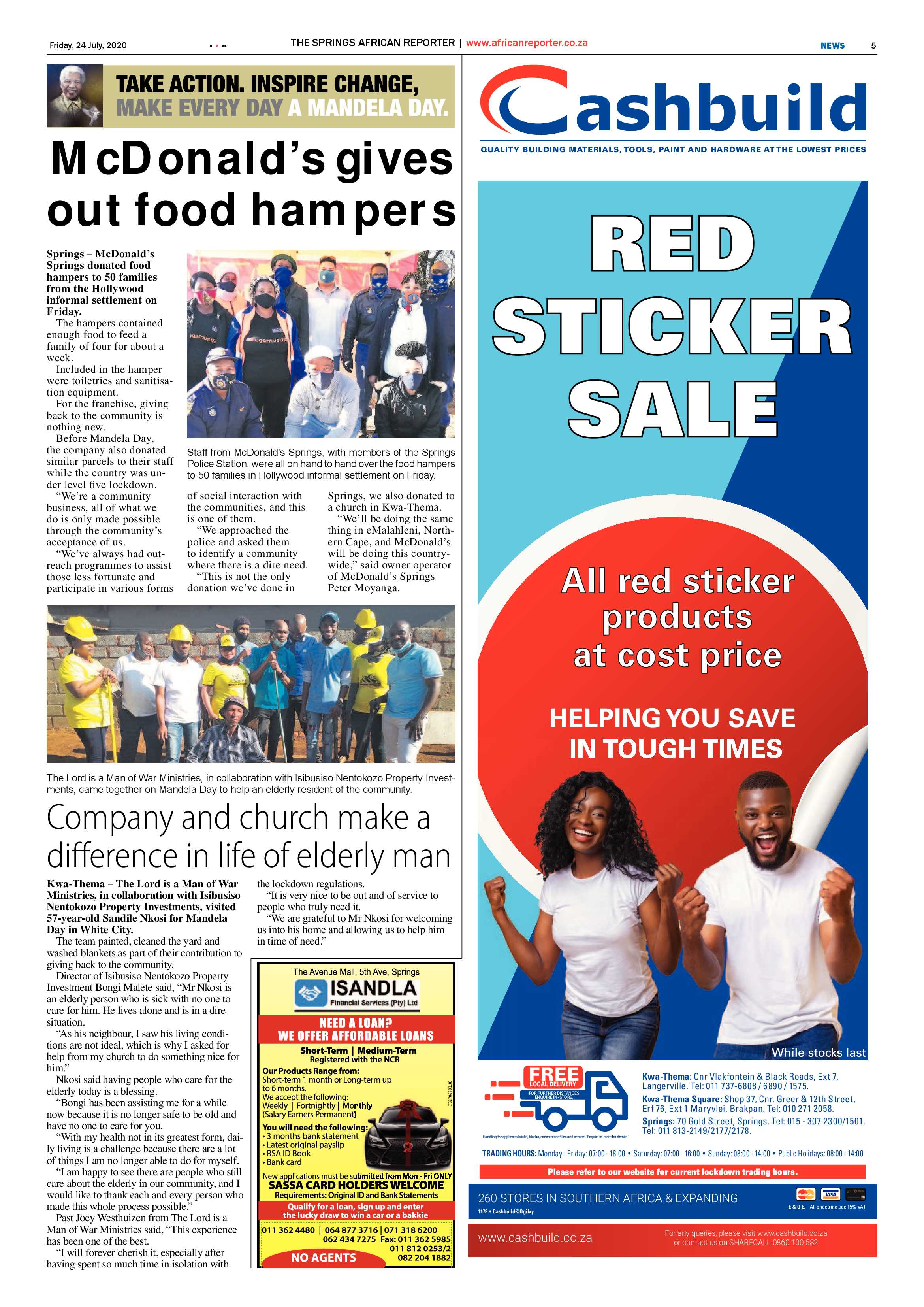 African Reporter 24 July 2020 page 5