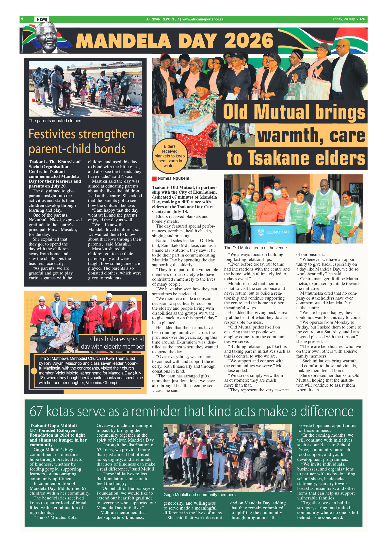 African Reporter 24 July 2026 page 4