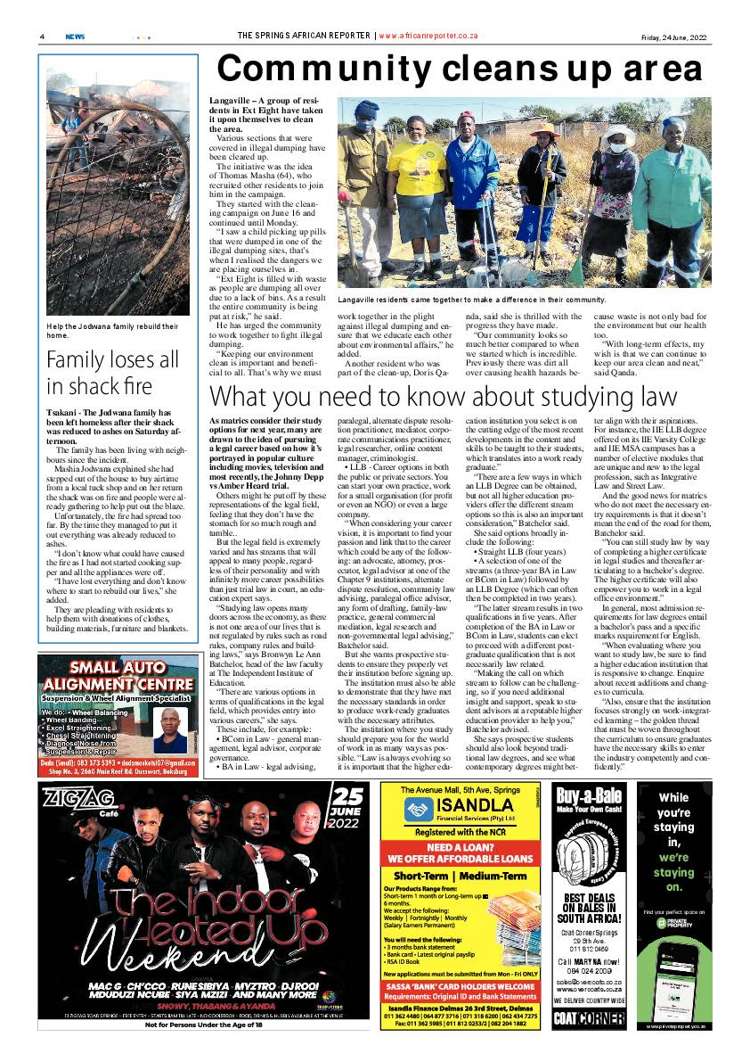 African Reporter 24 June 2022 page 4