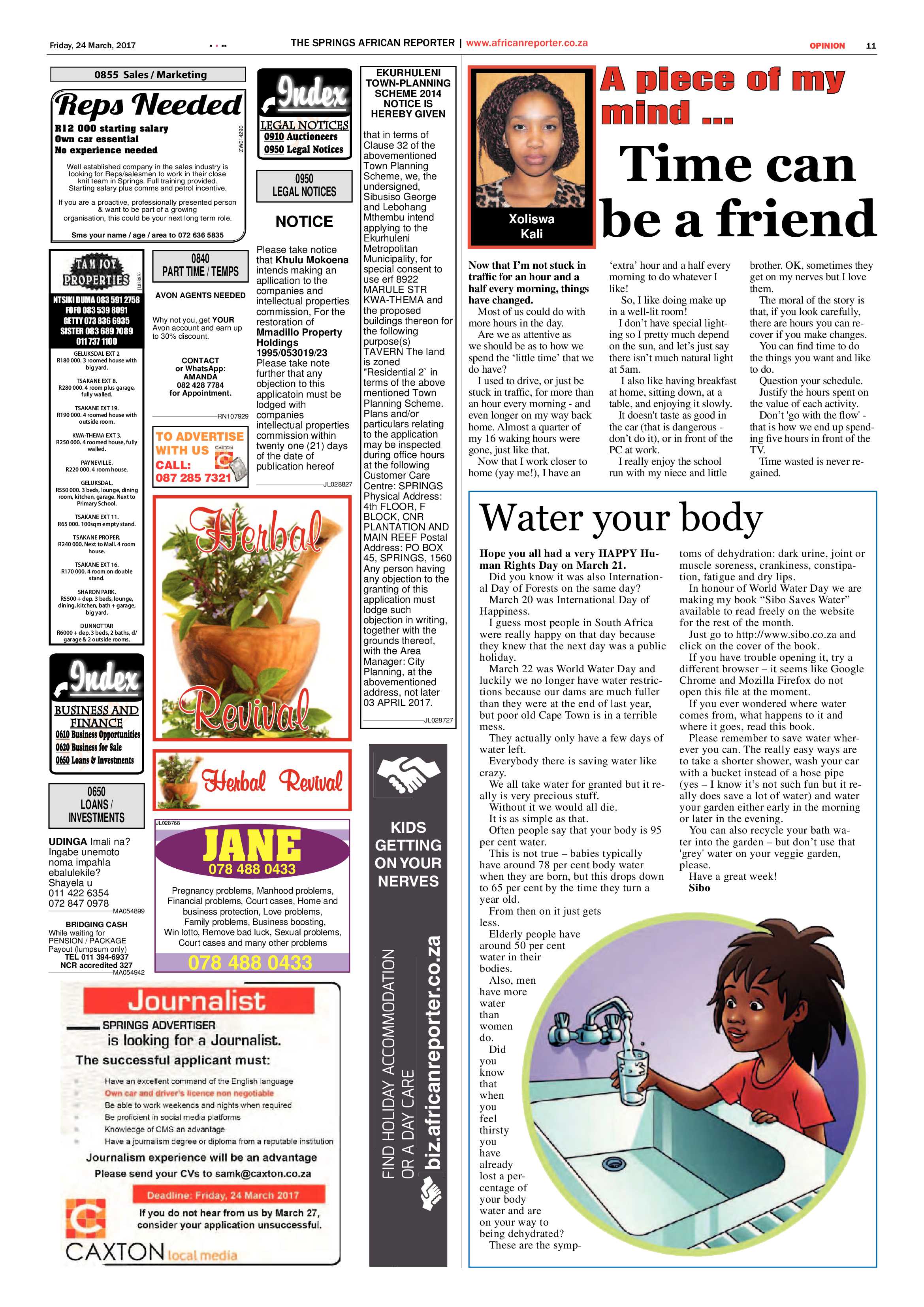 African Reporter 24 Mach 2017 page 11