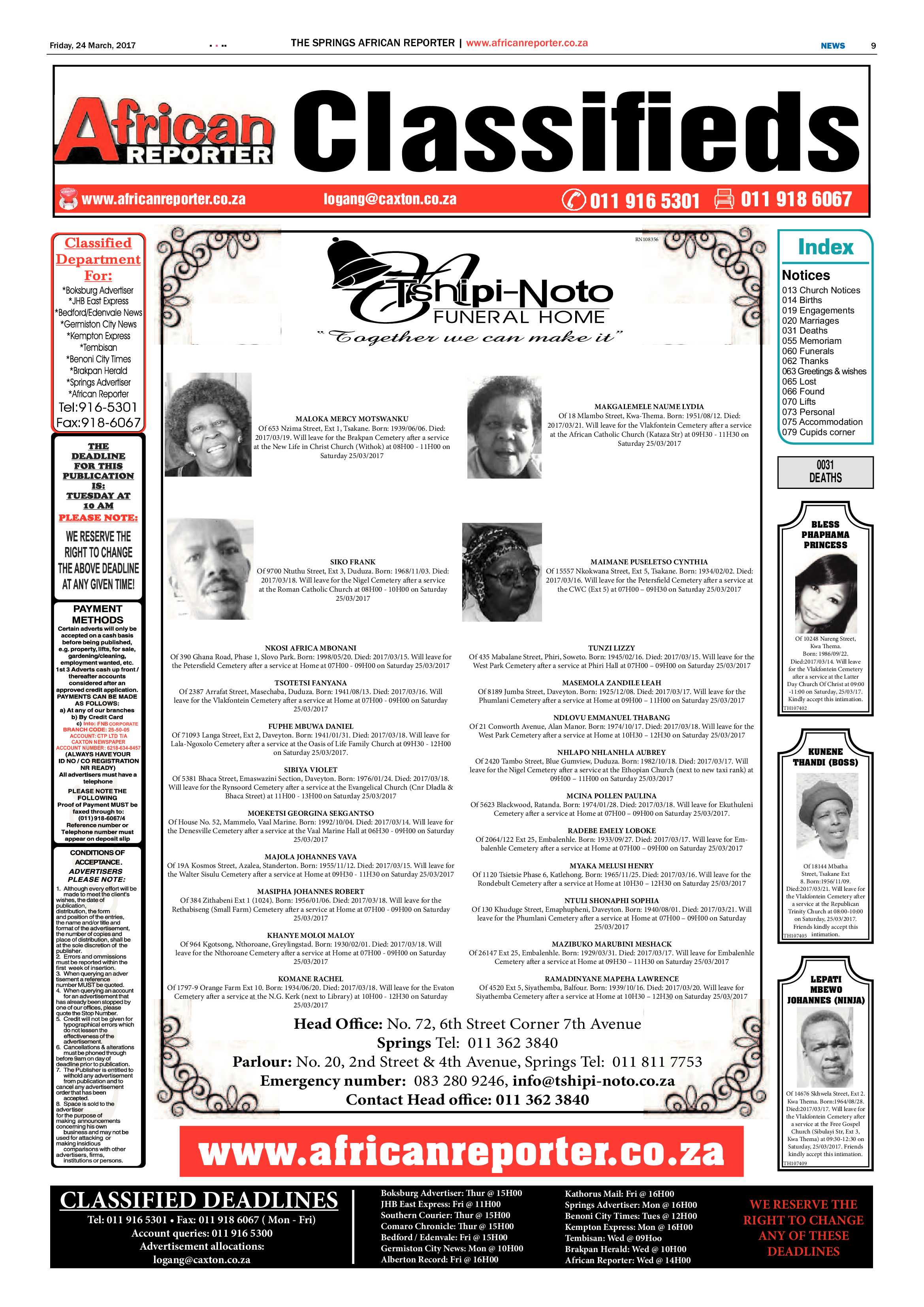 African Reporter 24 Mach 2017 page 9