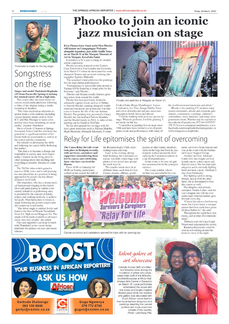 African Reporter 24 March 2023 page 6