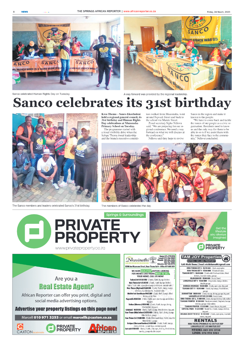 African Reporter 24 March 2023 page 8