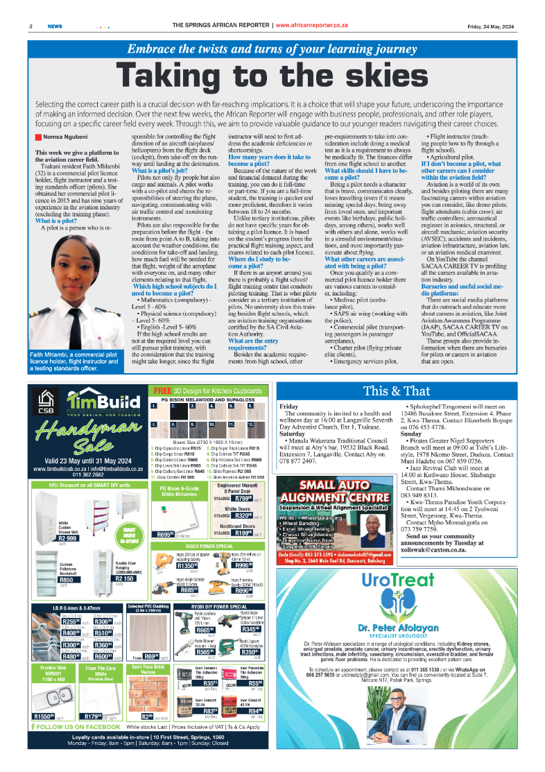 African Reporter 24 May 2024 page 2
