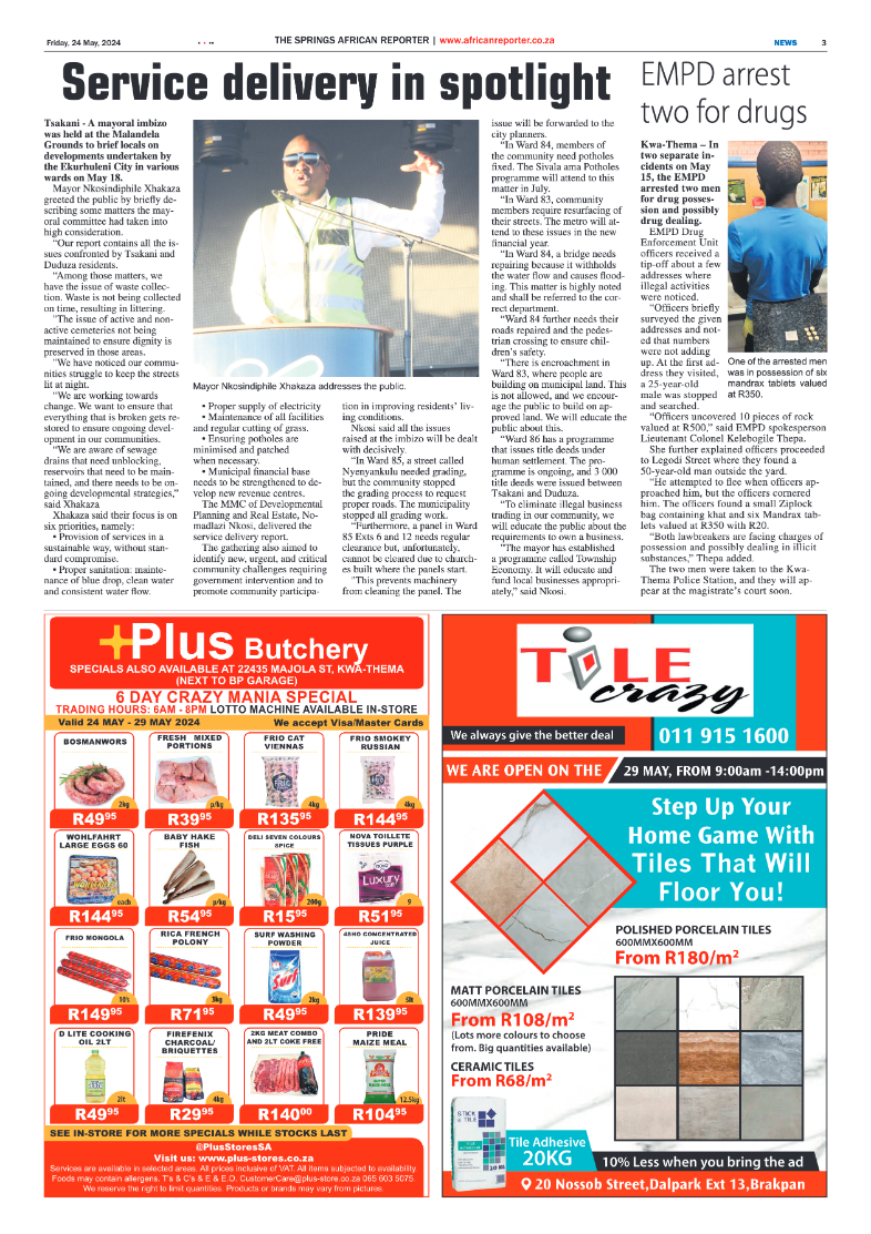 African Reporter 24 May 2024 page 3