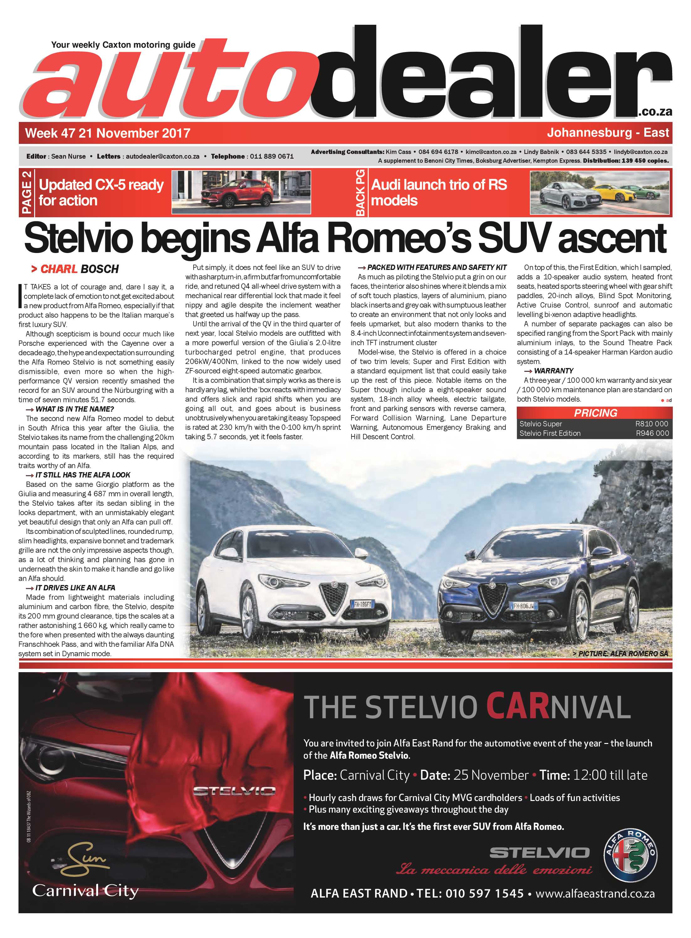 African Reporter 24 November 2017 page 21