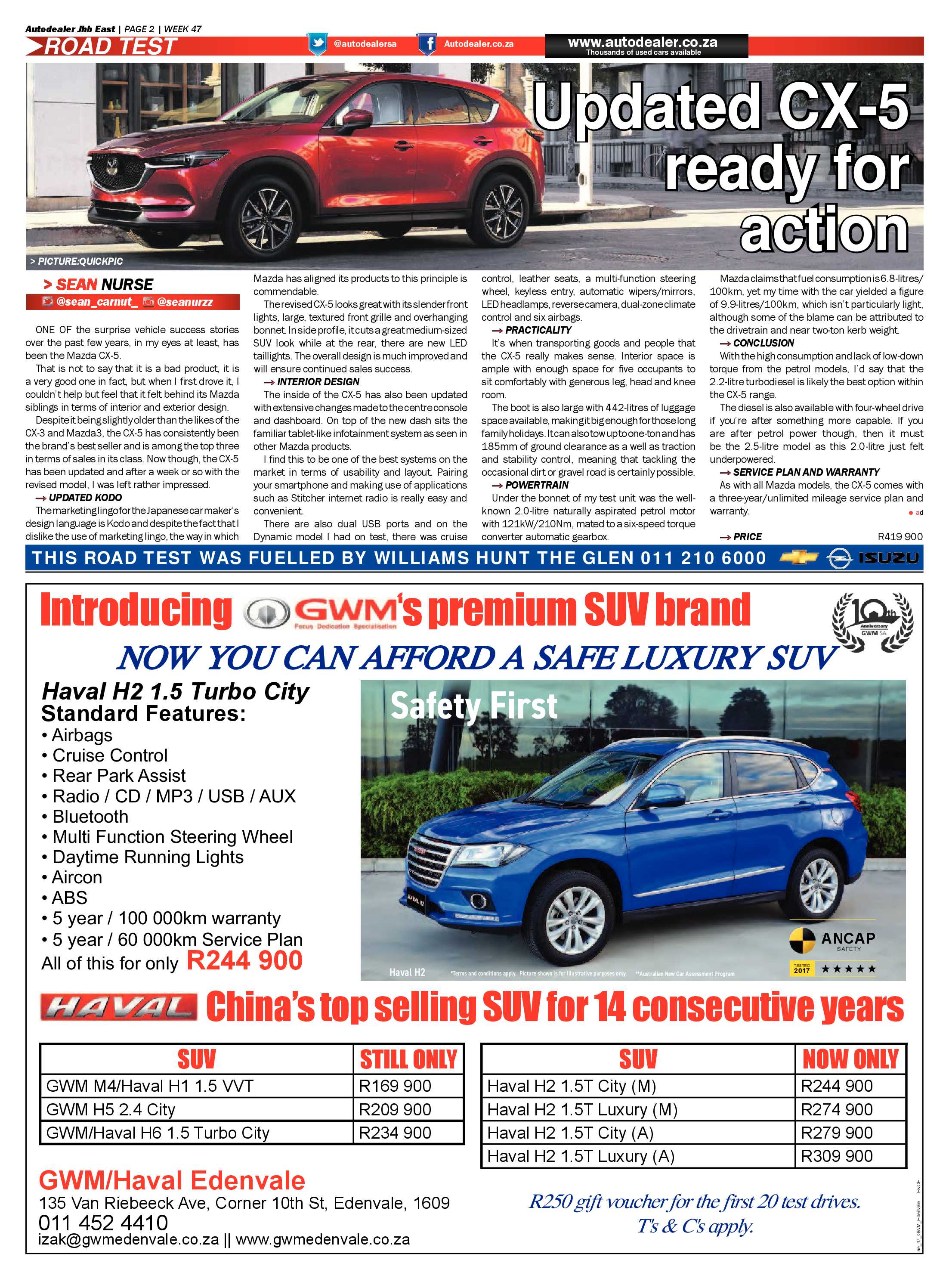 African Reporter 24 November 2017 page 22