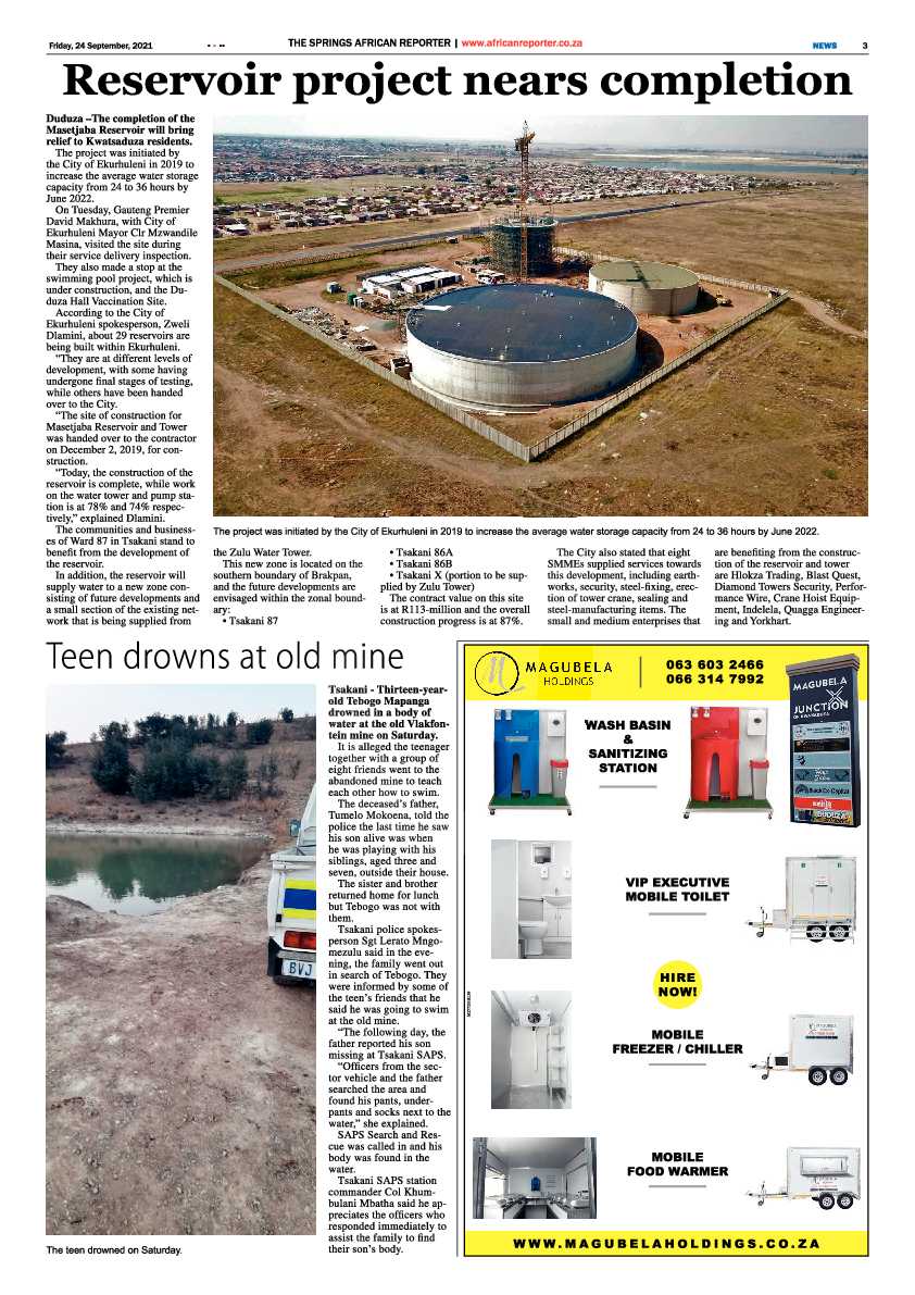 African Reporter 24 September 2021 page 3