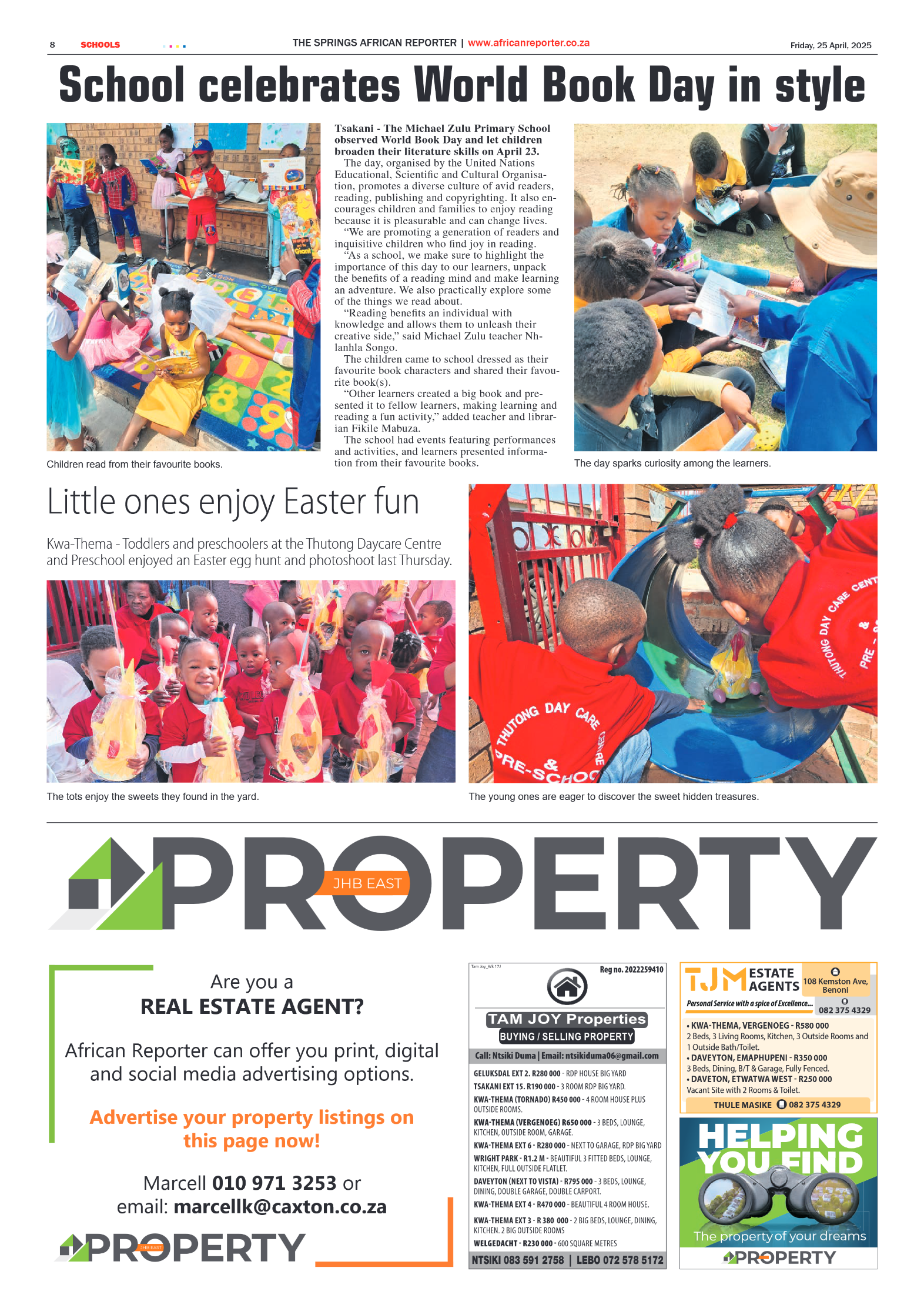 African Reporter 25 April 2025 page 8