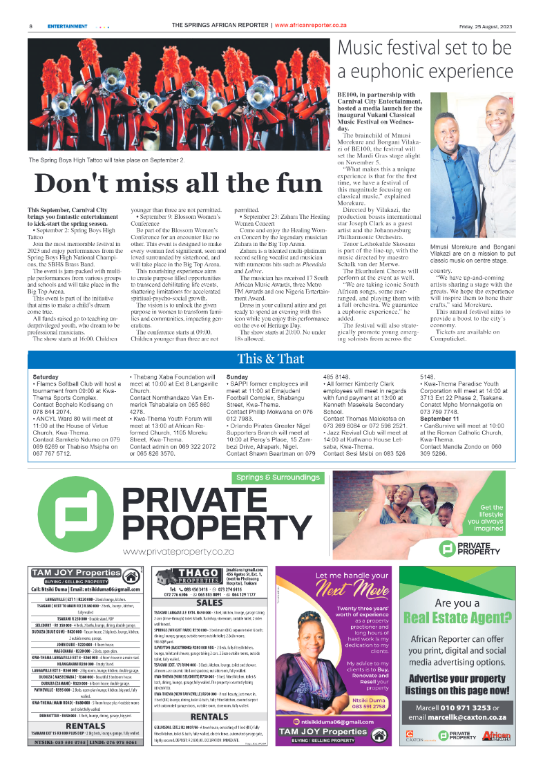 African Reporter 25 Aug 2023 page 8
