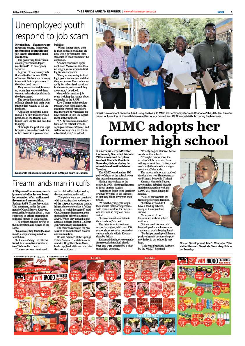 African Reporter 25 February 2022 page 3