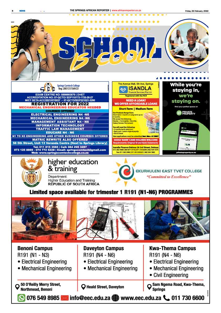 African Reporter 25 February 2022 page 8