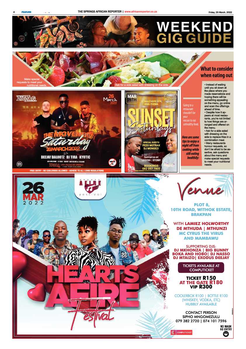 African Reporter 25 March 2022 page 4