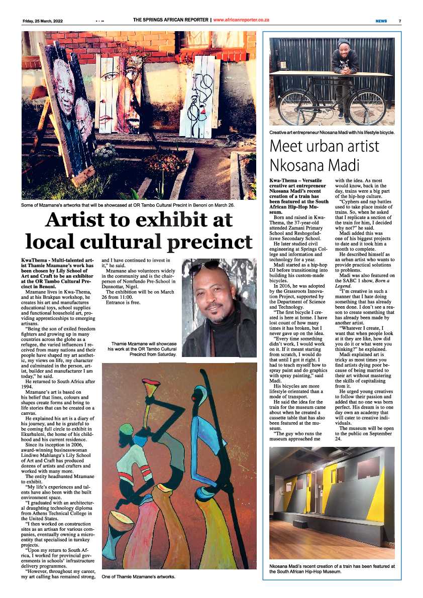 African Reporter 25 March 2022 page 7