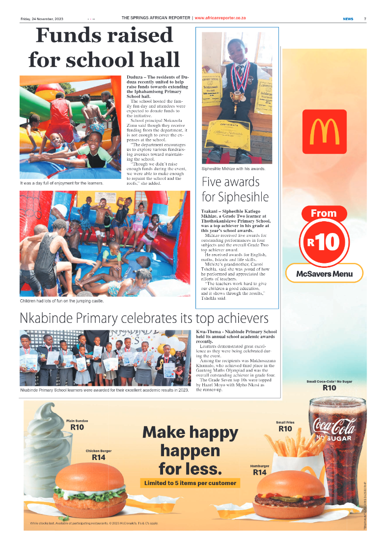 African Reporter 24 November 2023 page 7