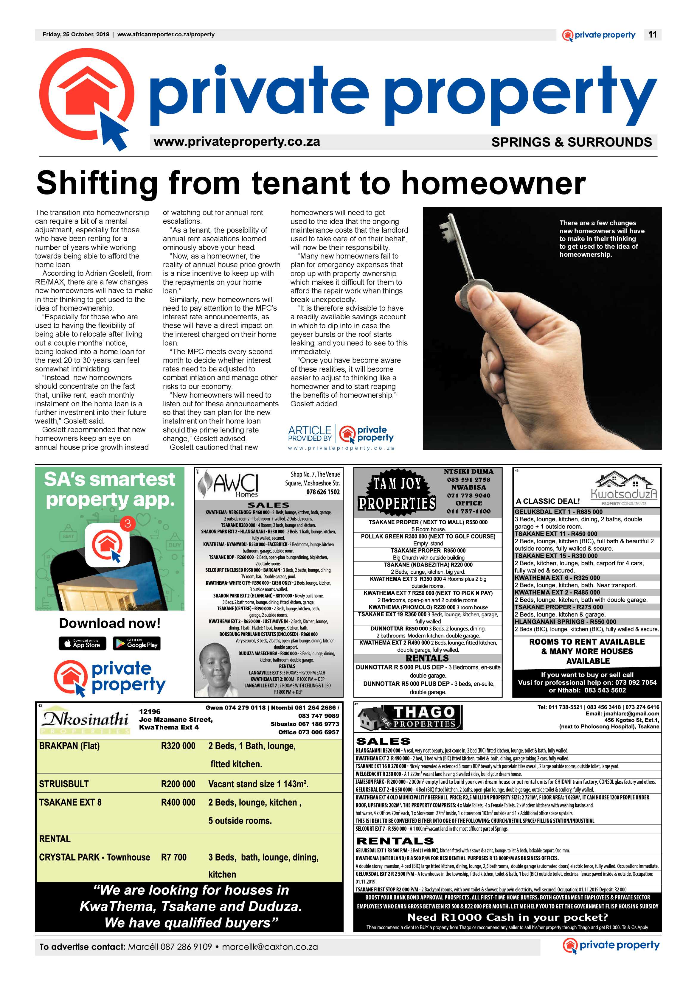 African Reporter 25 October 2019 page 11