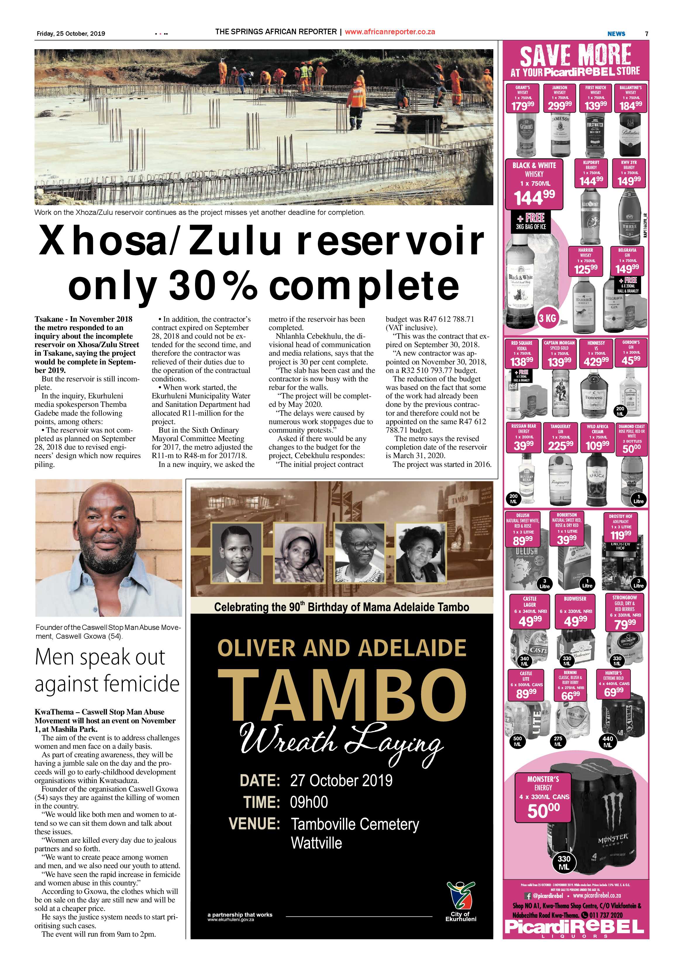 African Reporter 25 October 2019 page 7