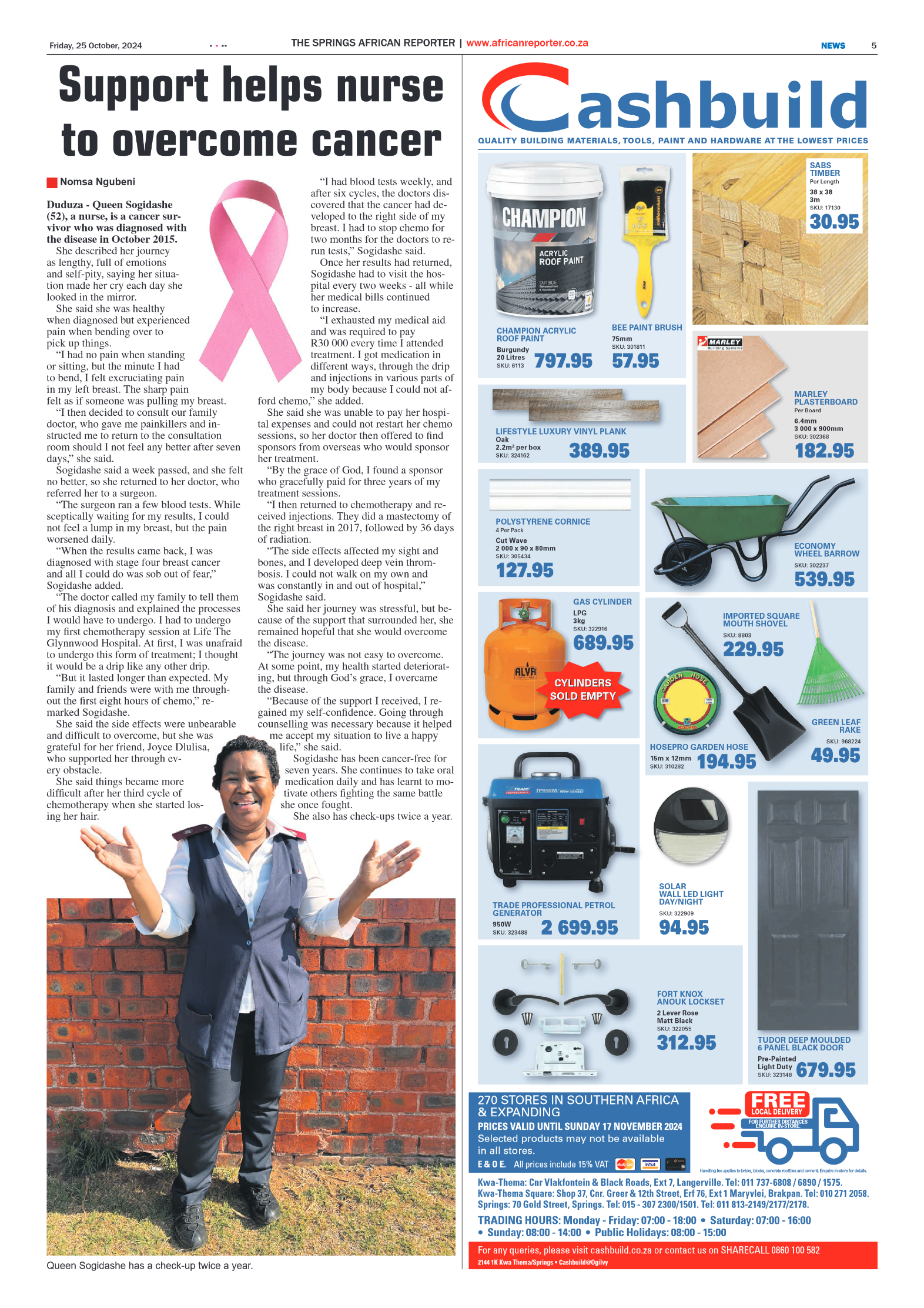 African Reporter 25 October 2024 page 5
