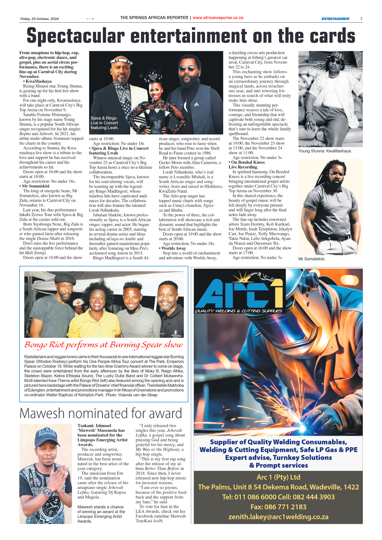 African Reporter 25 October 2024 page 7