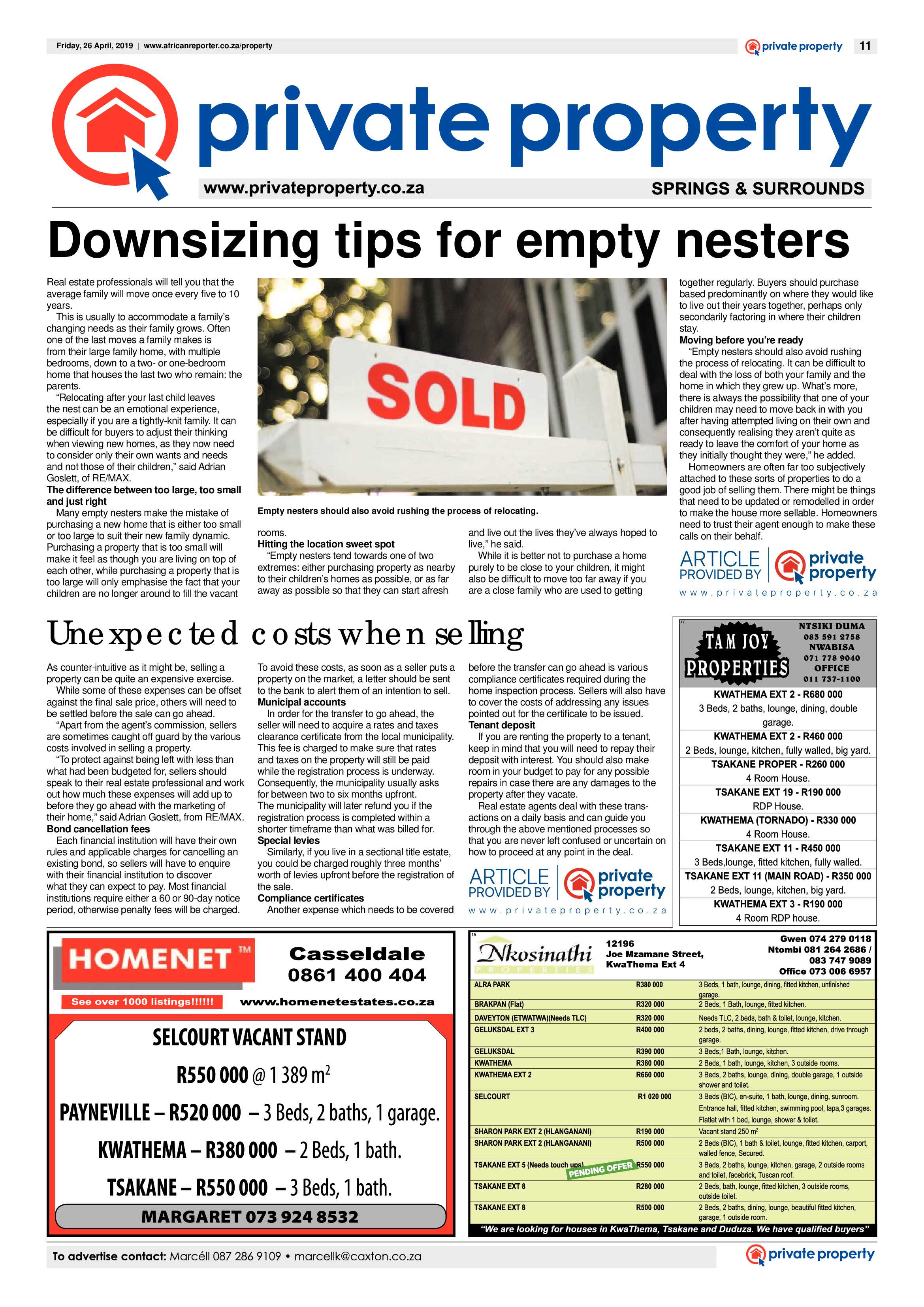 African Reporter 26 April 2019 page 11