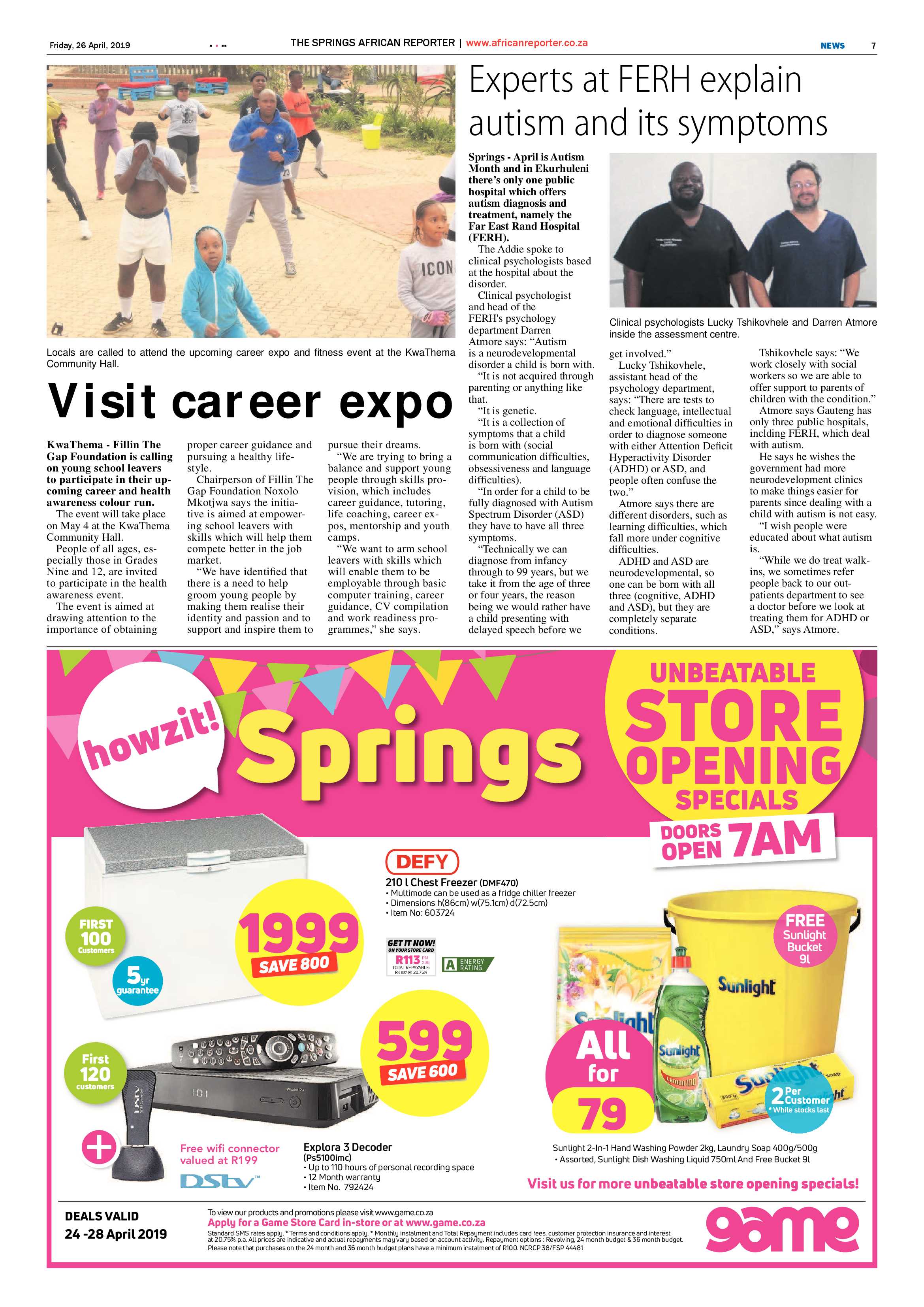 African Reporter 26 April 2019 page 7