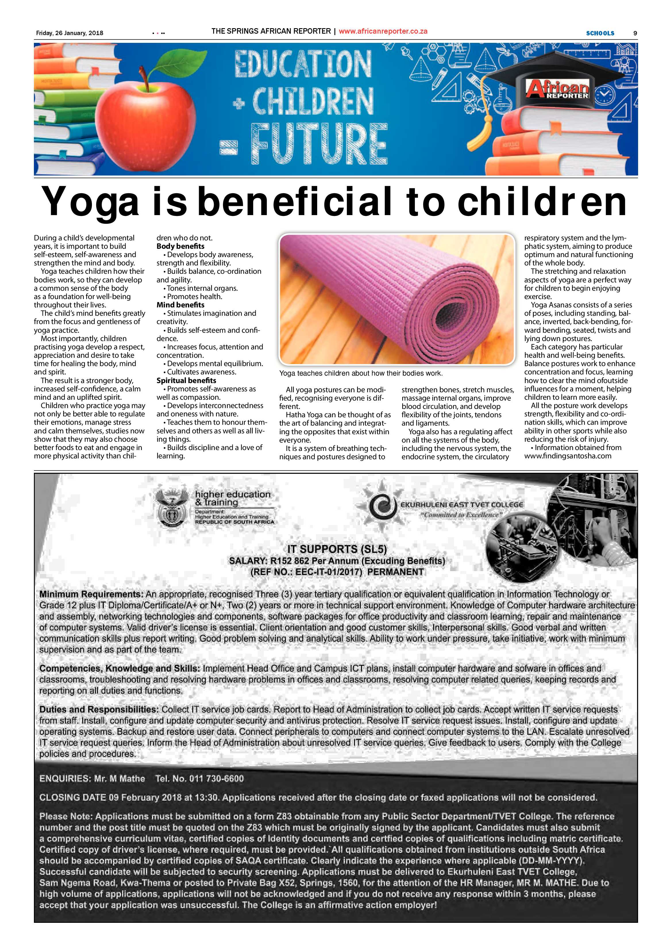 African Reporter 26 January 2018 page 9