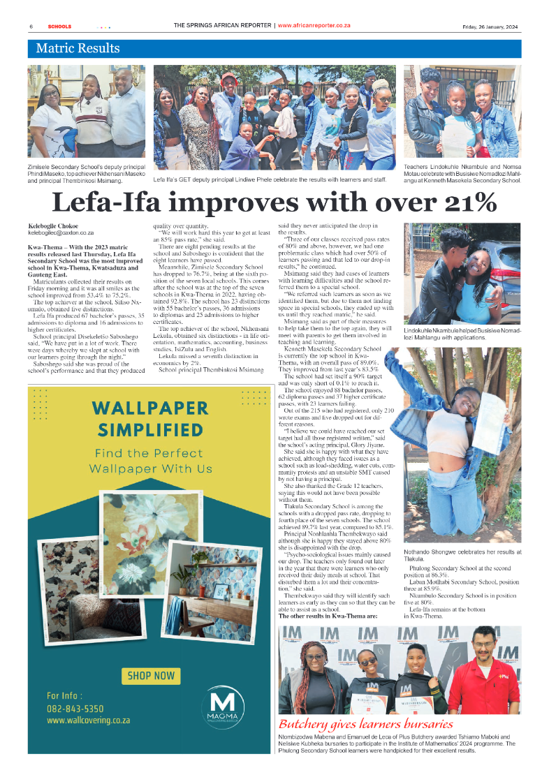 African Reporter 26 January 2024 page 6