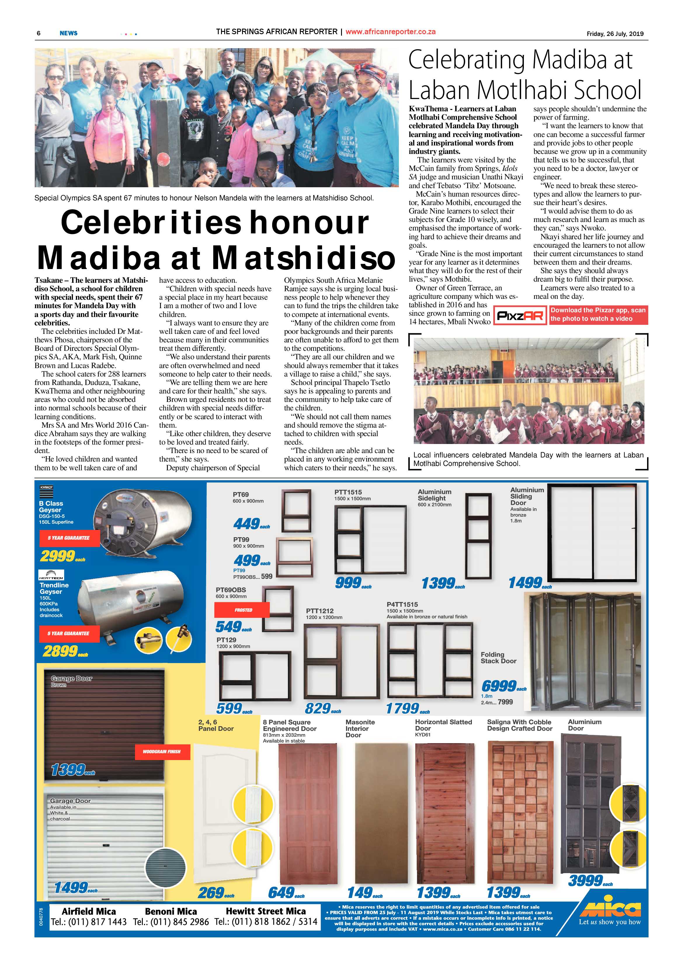 African Reporter 26 July 2019 page 5