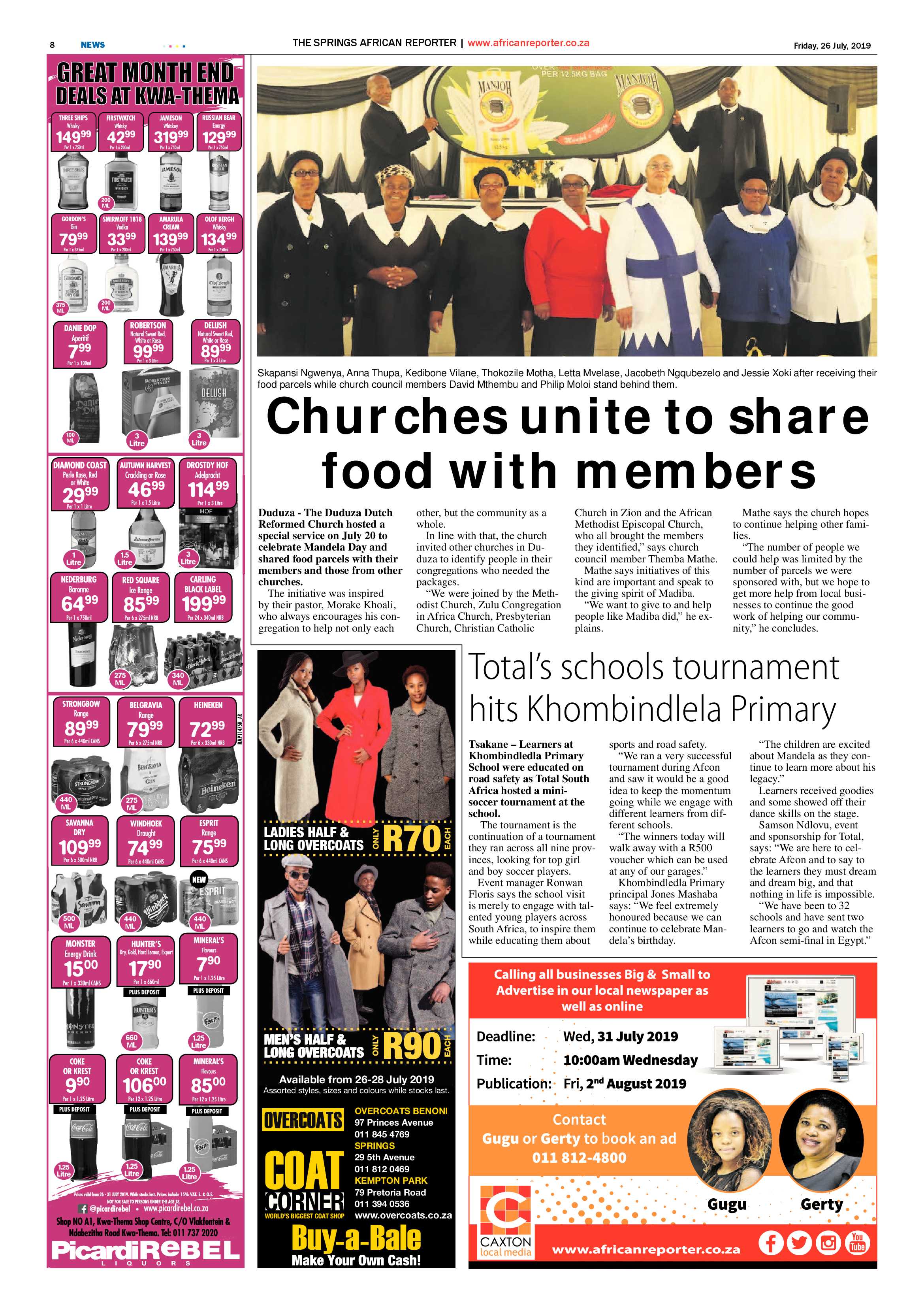 African Reporter 26 July 2019 page 7