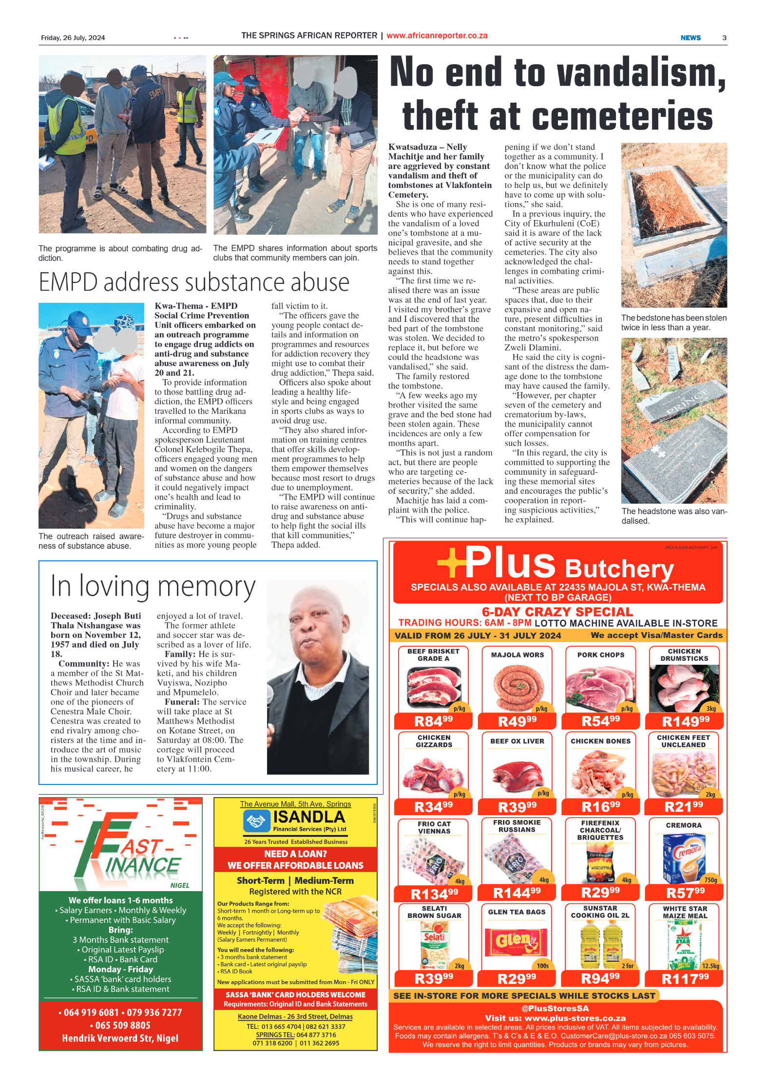African Reporter 26 July 2024 page 3
