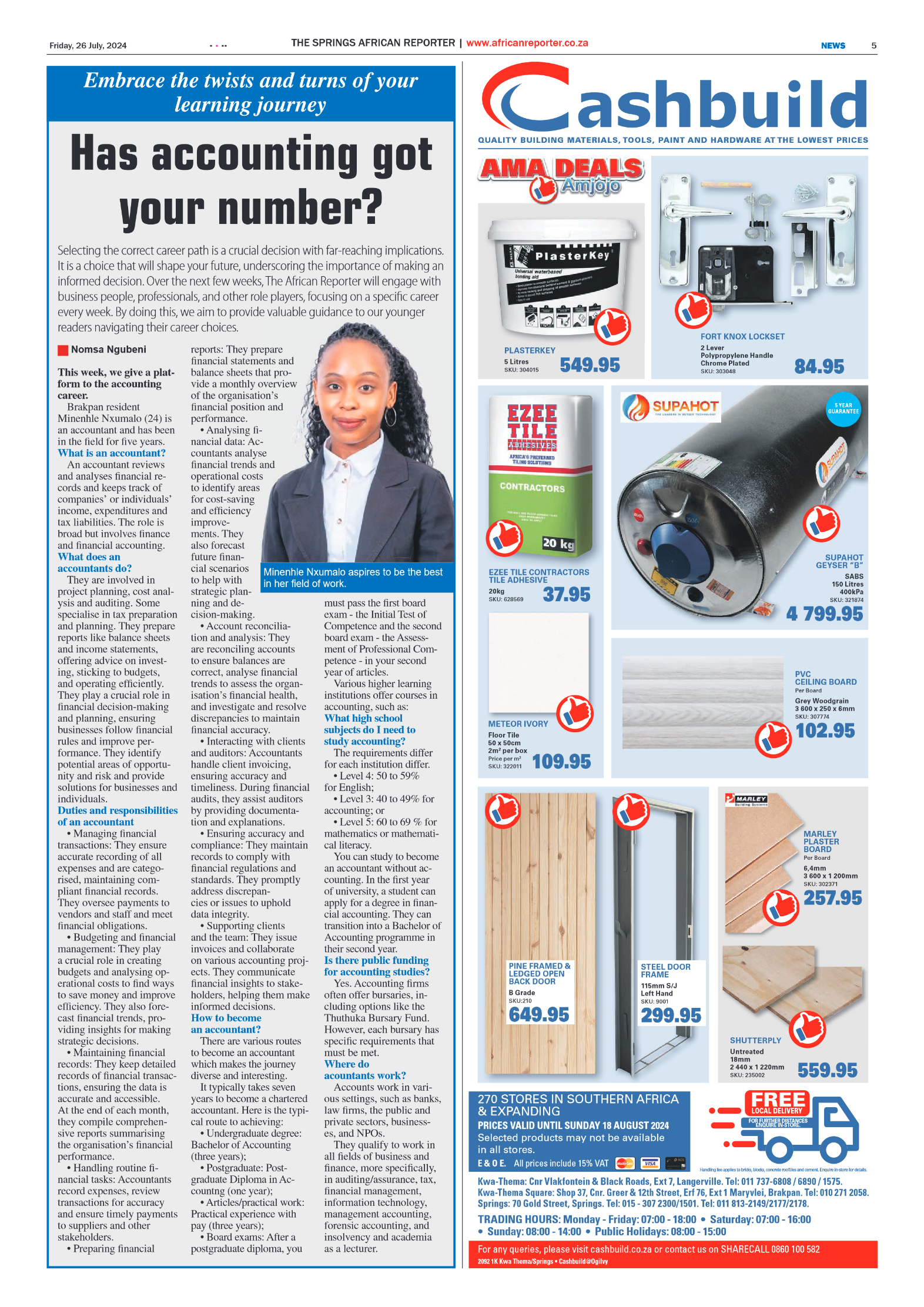 African Reporter 26 July 2024 page 5