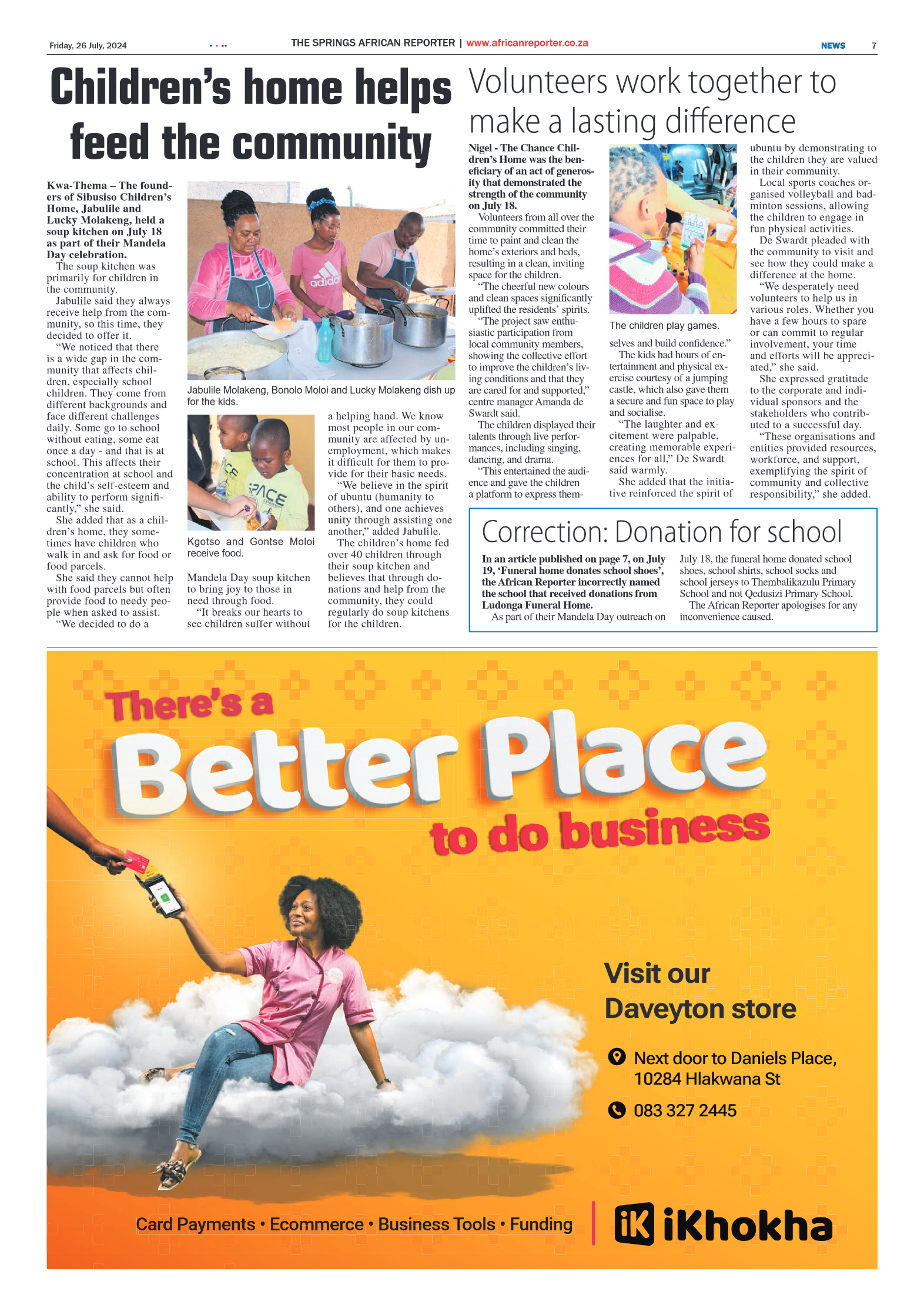 African Reporter 26 July 2024 page 7