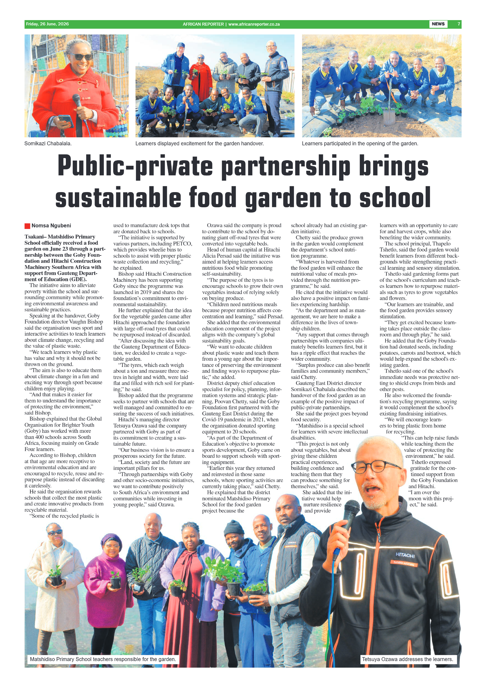 African Reporter 26 June 2026 page 7
