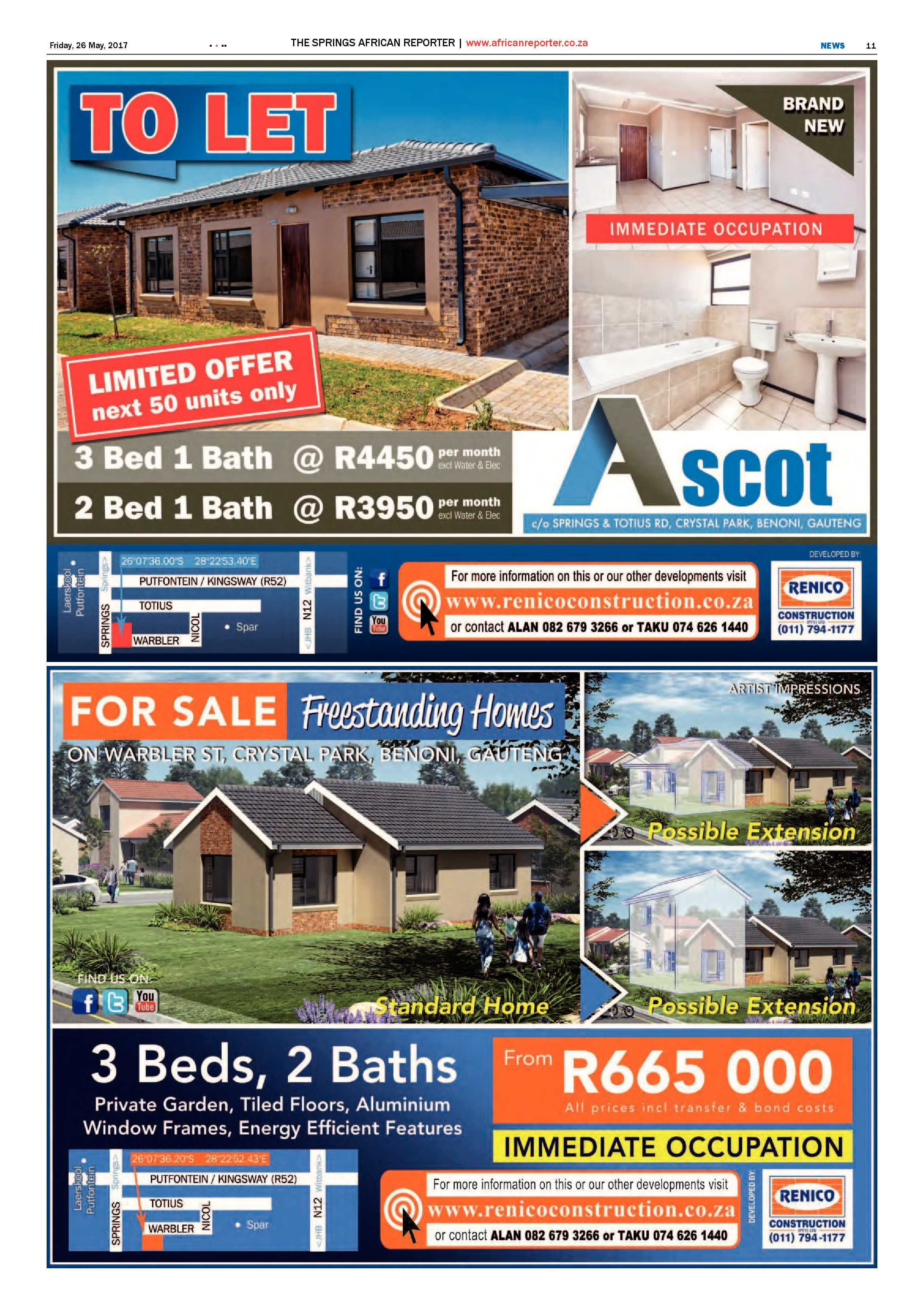 African Reporter 26 May 2017 page 11