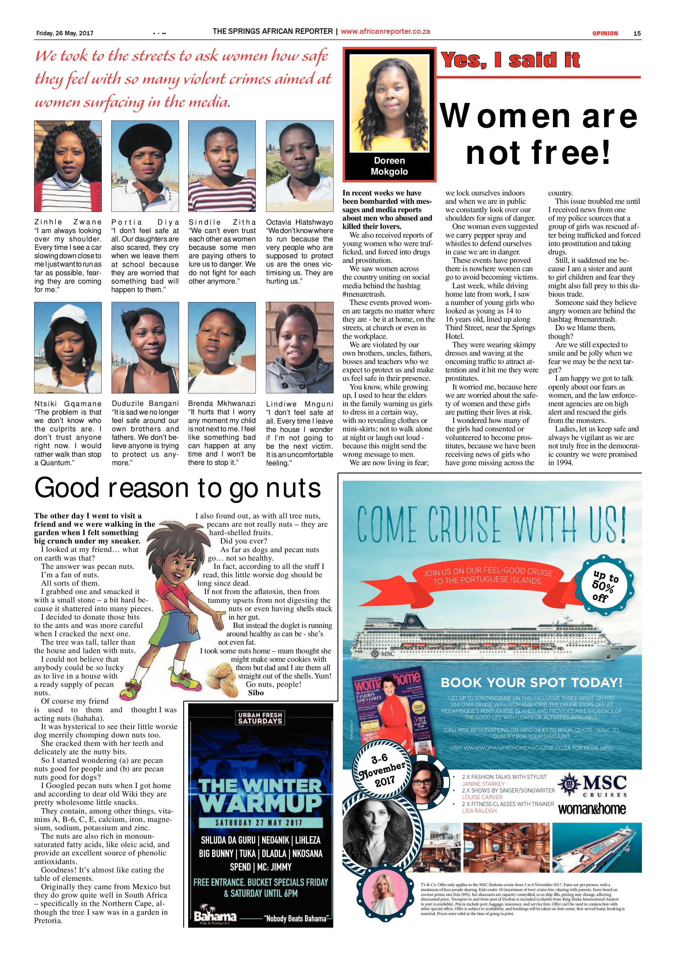 African Reporter 26 May 2017 page 15
