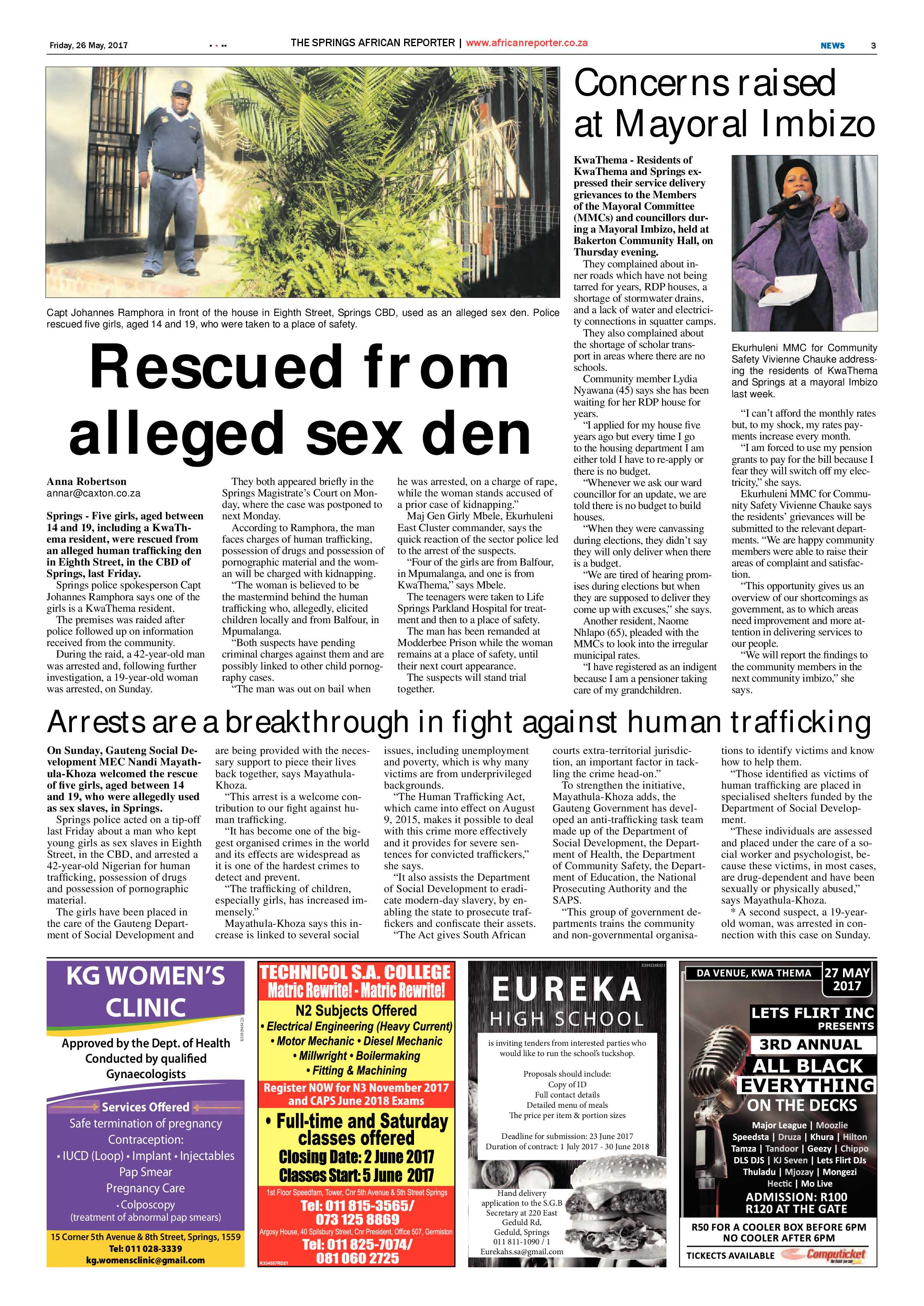 African Reporter 26 May 2017 page 3