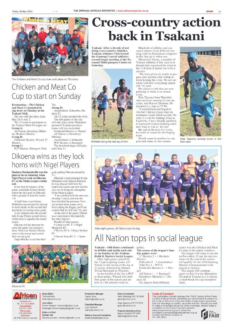 African Reporter 26 May 2023 page 11