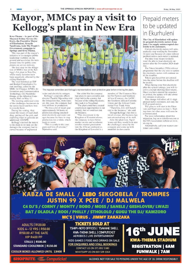 African Reporter 26 May 2023 page 6