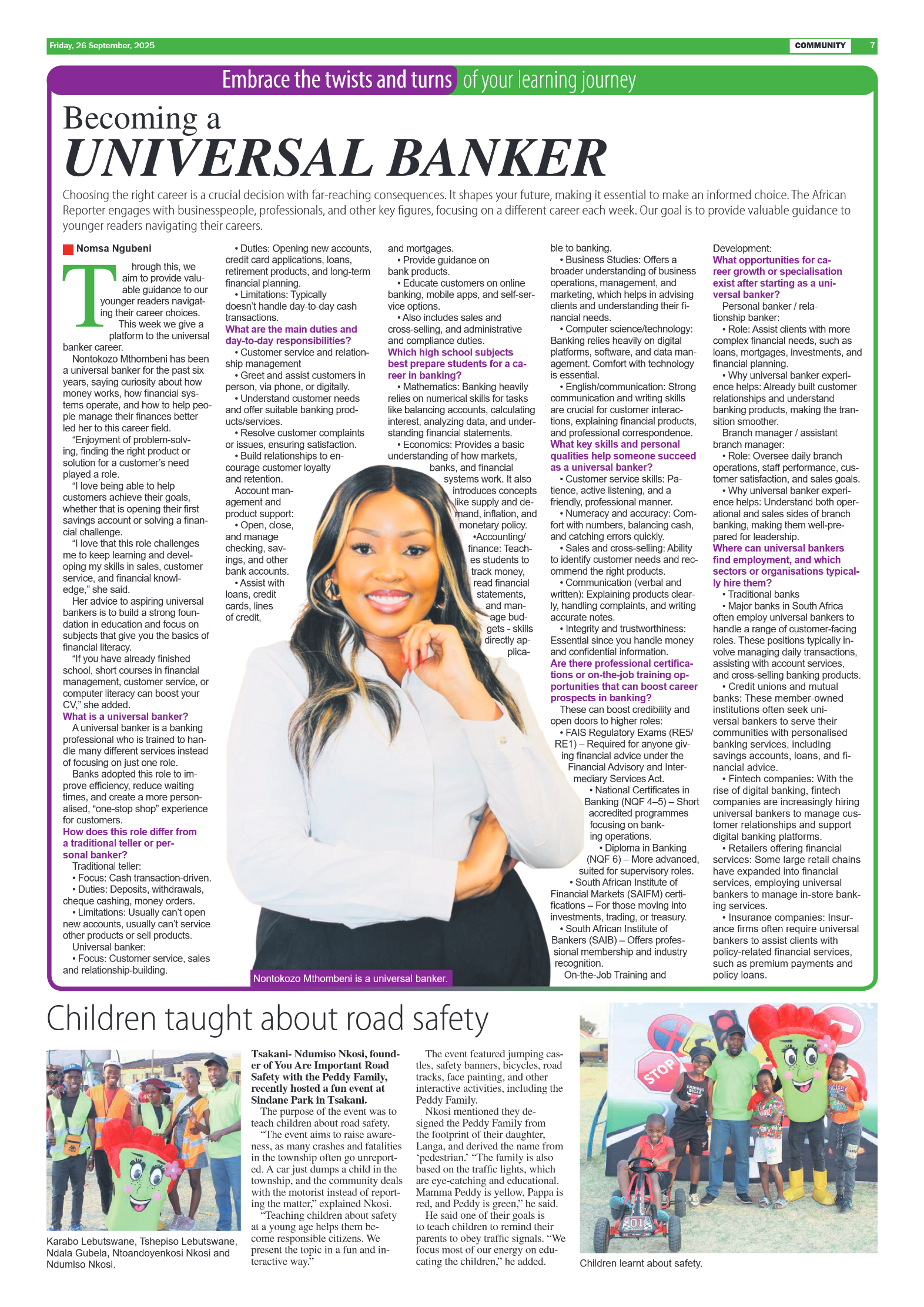 African Reporter 26 September 2025 page 7