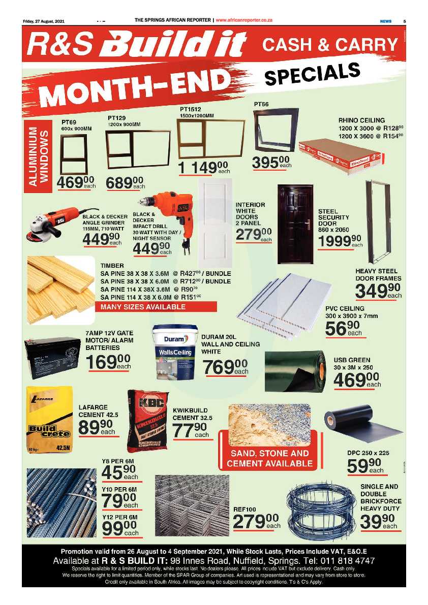 African Reporter 27 August 2021 page 5