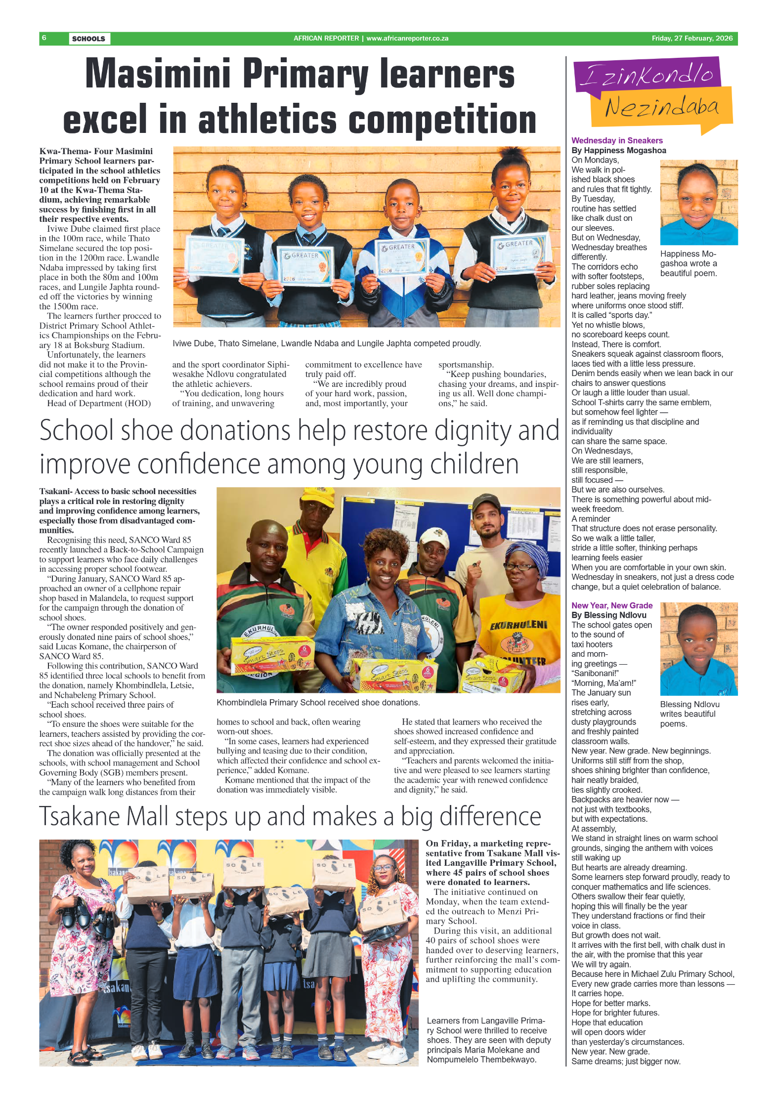 African Reporter 27 February 2026 page 6