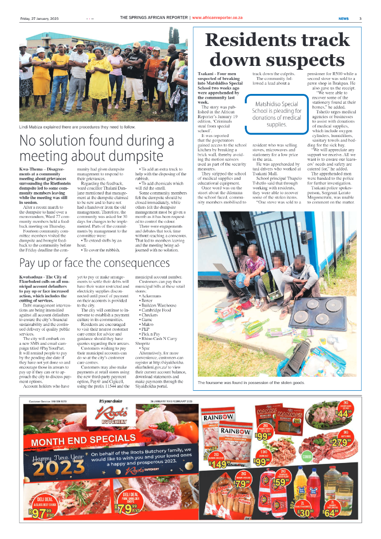 African Reporter 27 January 2023 page 3