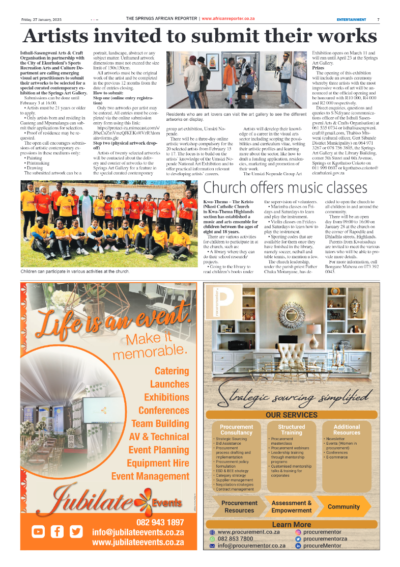 African Reporter 27 January 2023 page 7