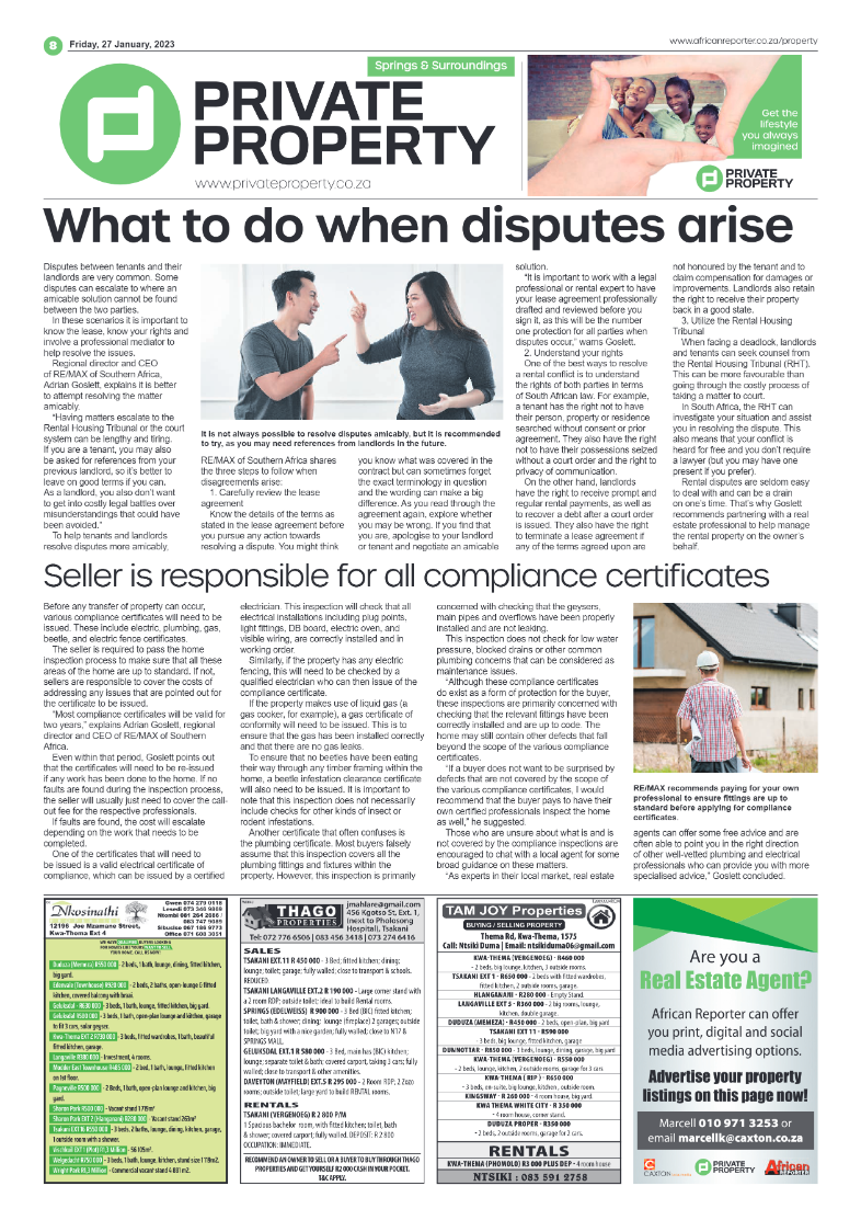 African Reporter 27 January 2023 page 8