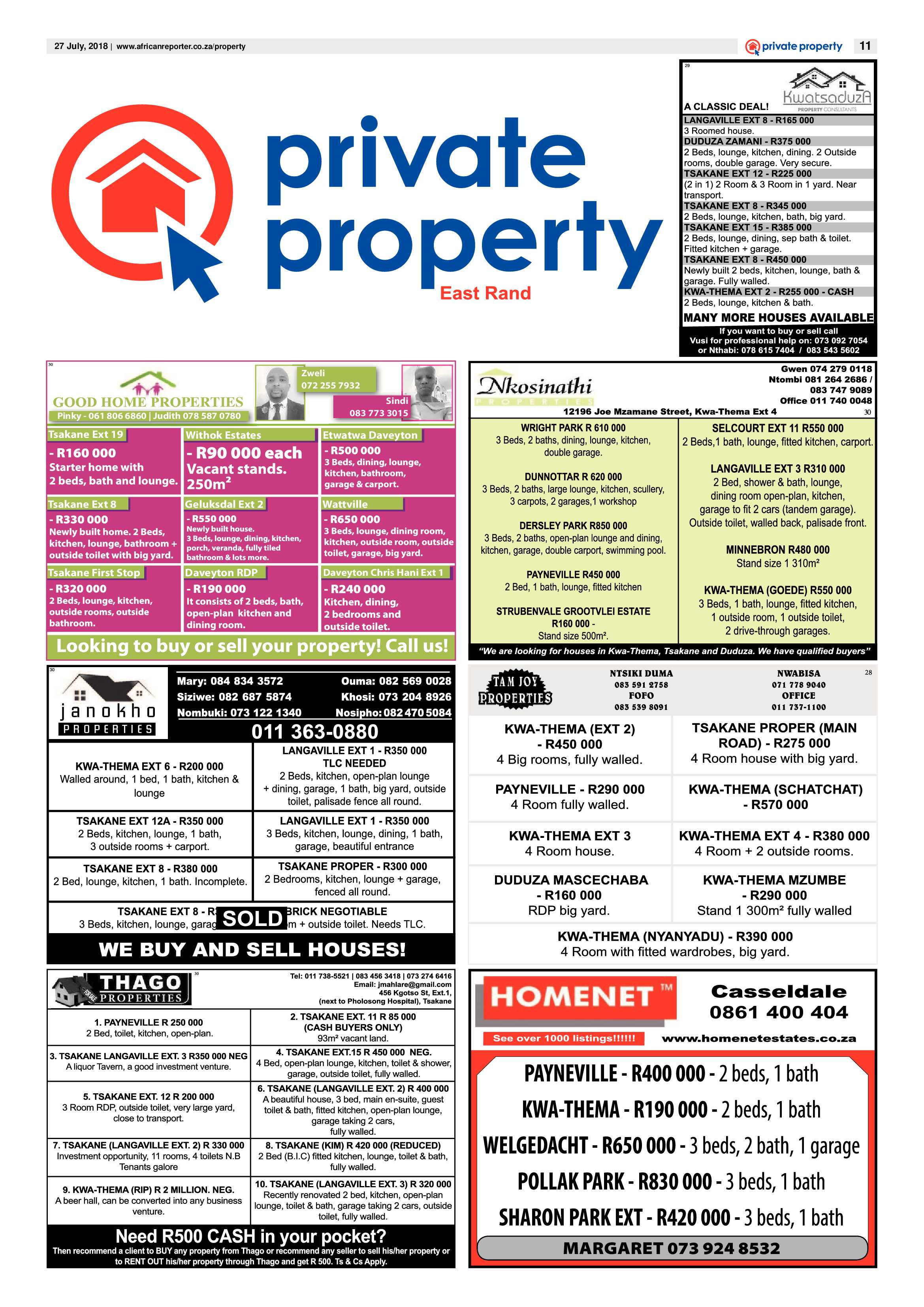 African Reporter 27 July 2018 page 11