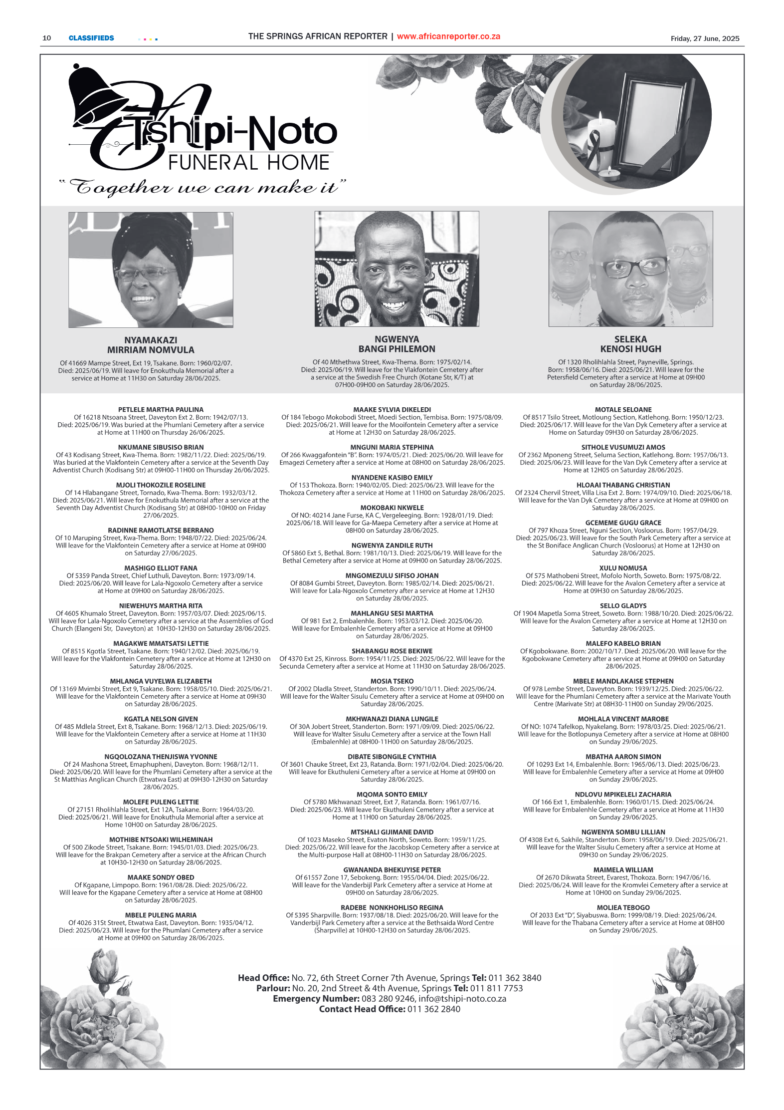 African Reporter 27 June 2025 page 10