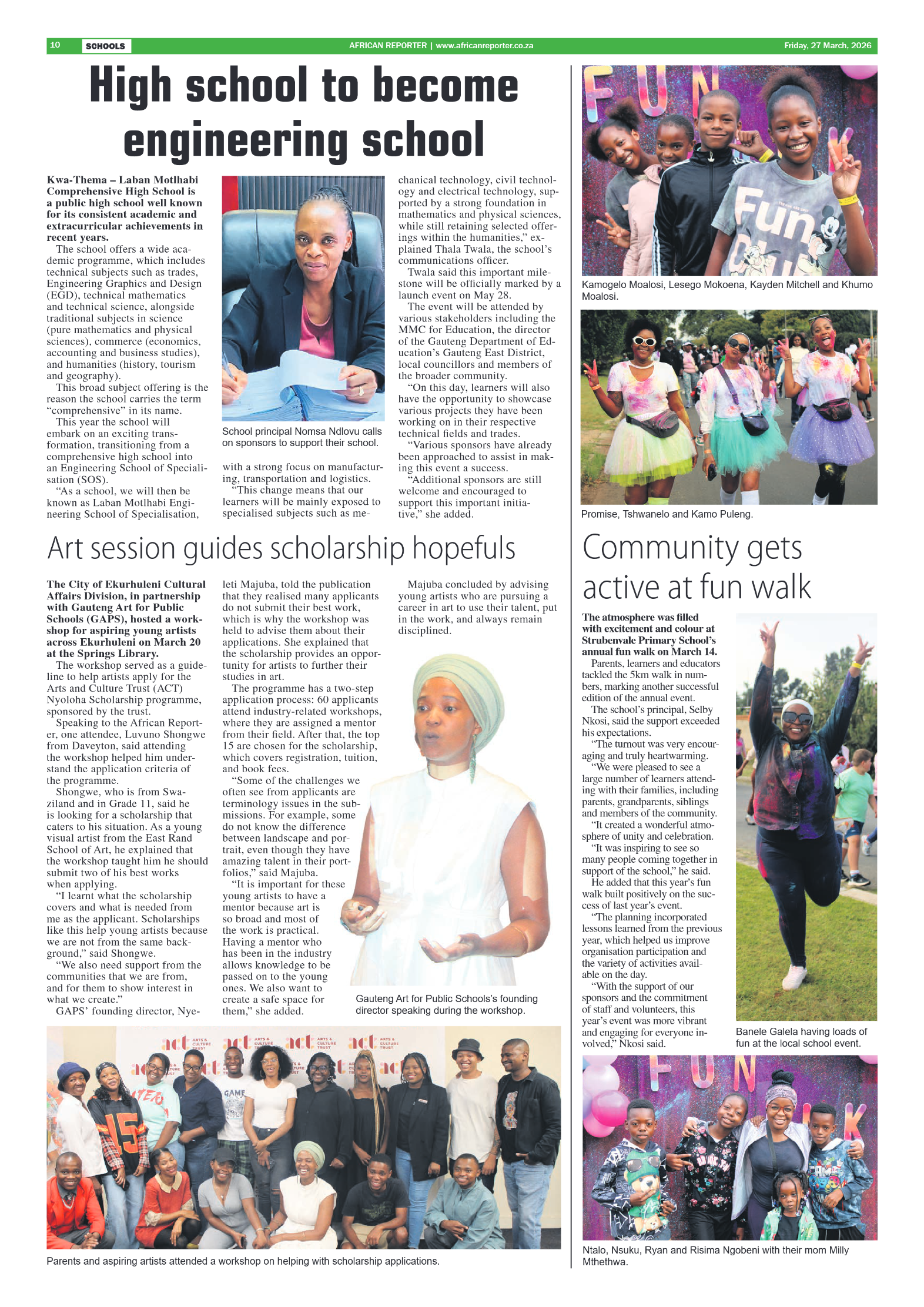 African Reporter 27 March 2026 page 10