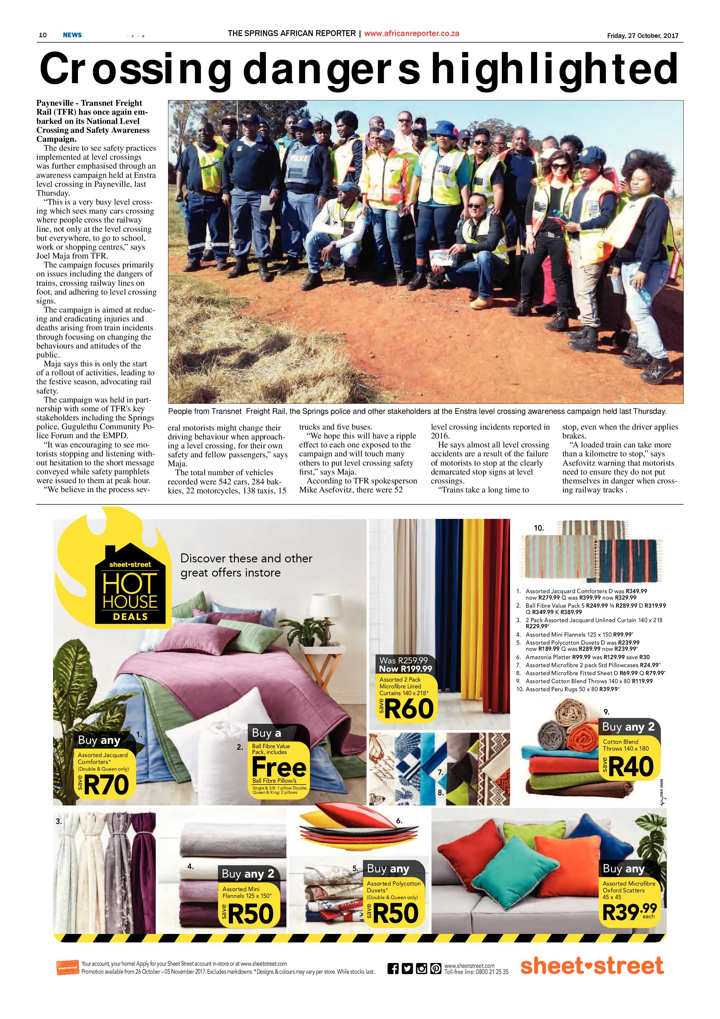 African Reporter 27 October 2017 page 10