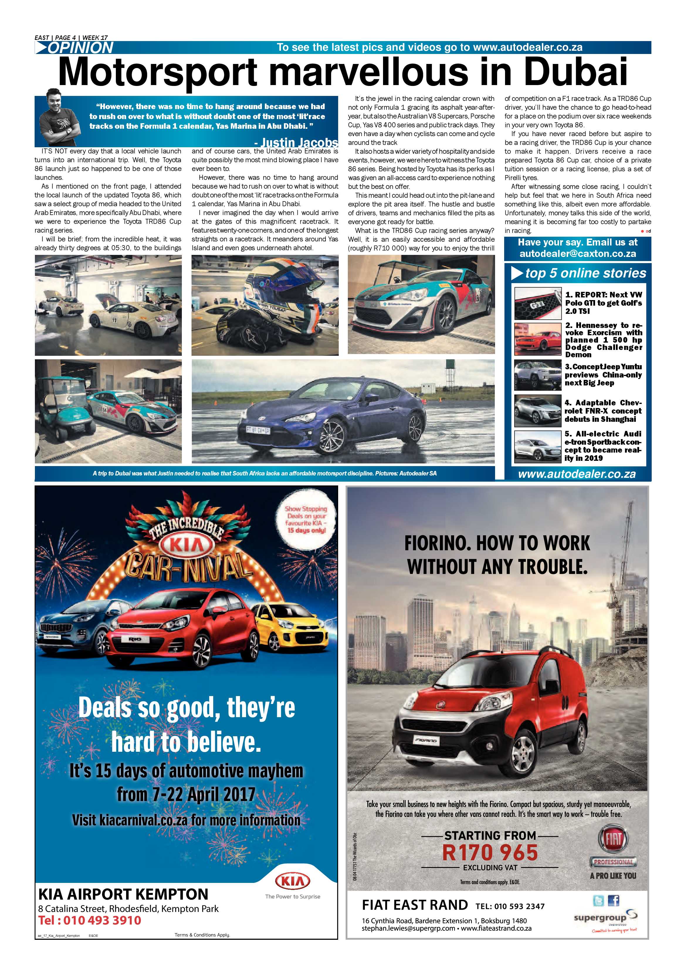 African Reporter 28 April 2017 page 20
