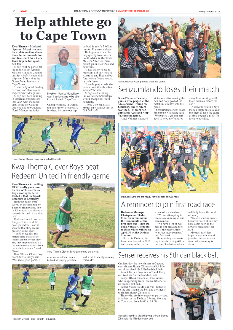 African Reporter 28 April 2023 page 10